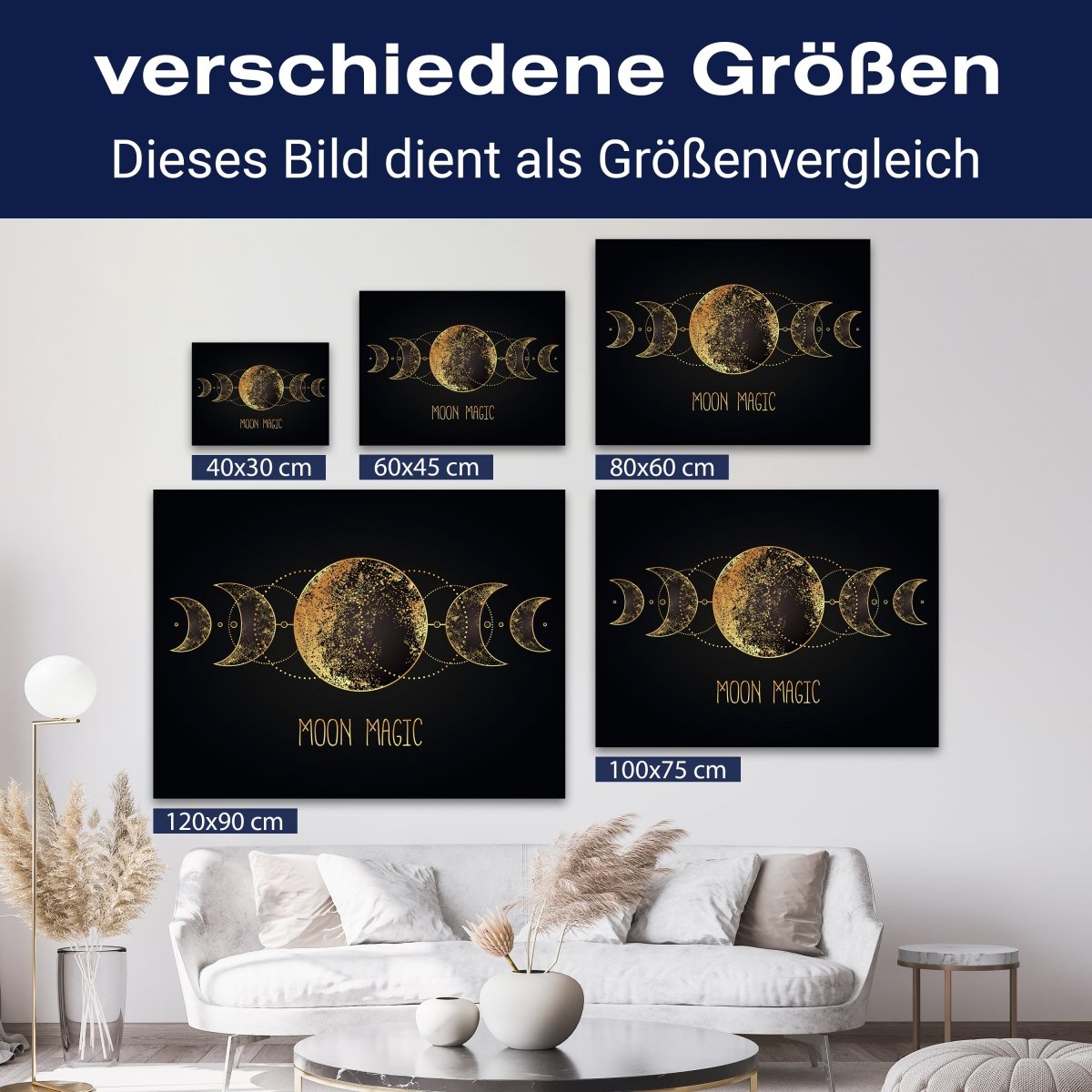 Leinwandbild Weltall, Mond, Querformat M0697 kaufen - Bild 8 Leinwandbild Weltall, Mond, Querformat M0697 kaufen - Bild 8