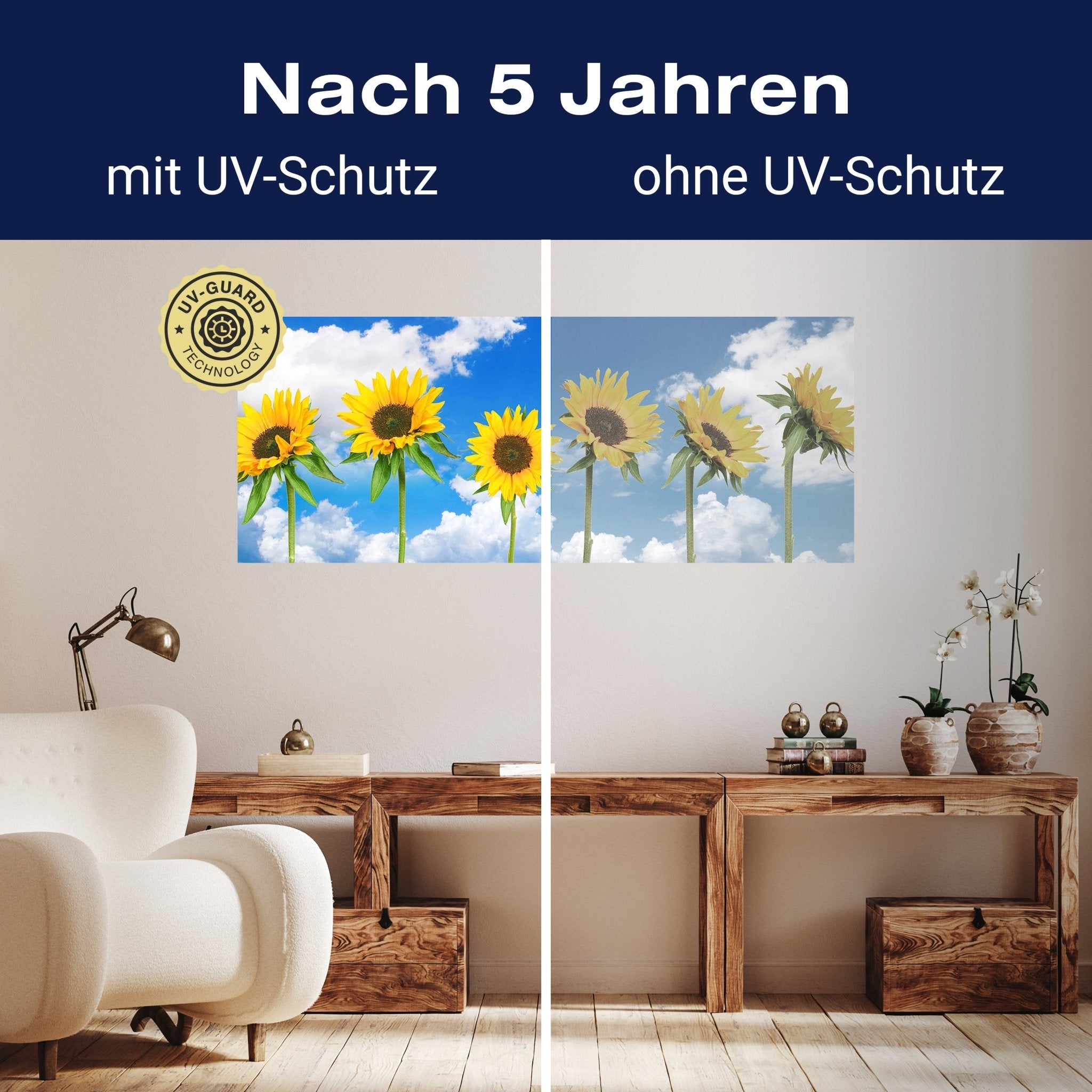 Leinwandbild Sonnenblumen M0705 kaufen - Bild 9 Leinwandbild Sonnenblumen M0705 kaufen - Bild 9