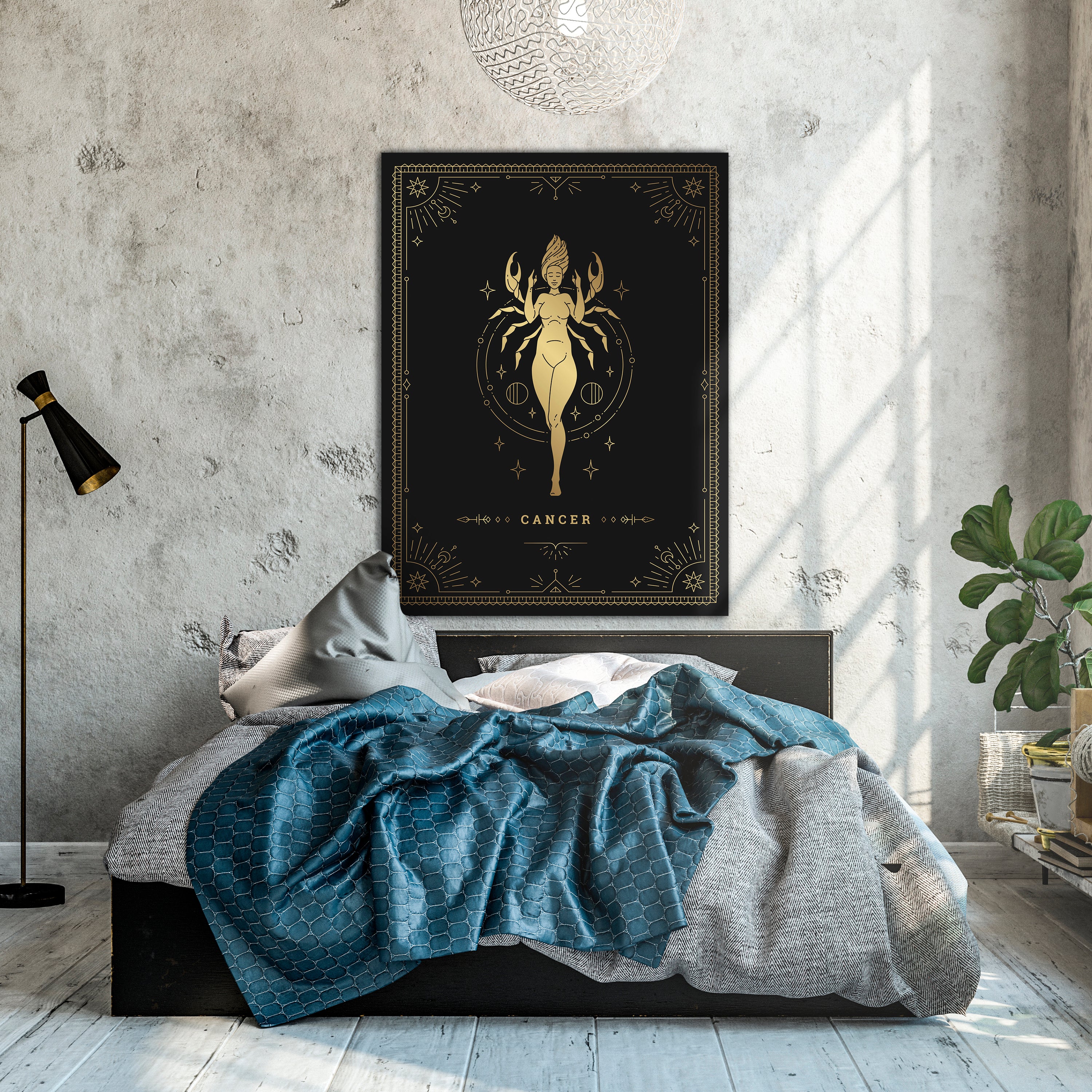 Leinwandbild Sternzeichen, Krebs, Hochformat M0720 kaufen - Bild 2 Leinwandbild Sternzeichen, Krebs, Hochformat M0720 kaufen - Bild 2