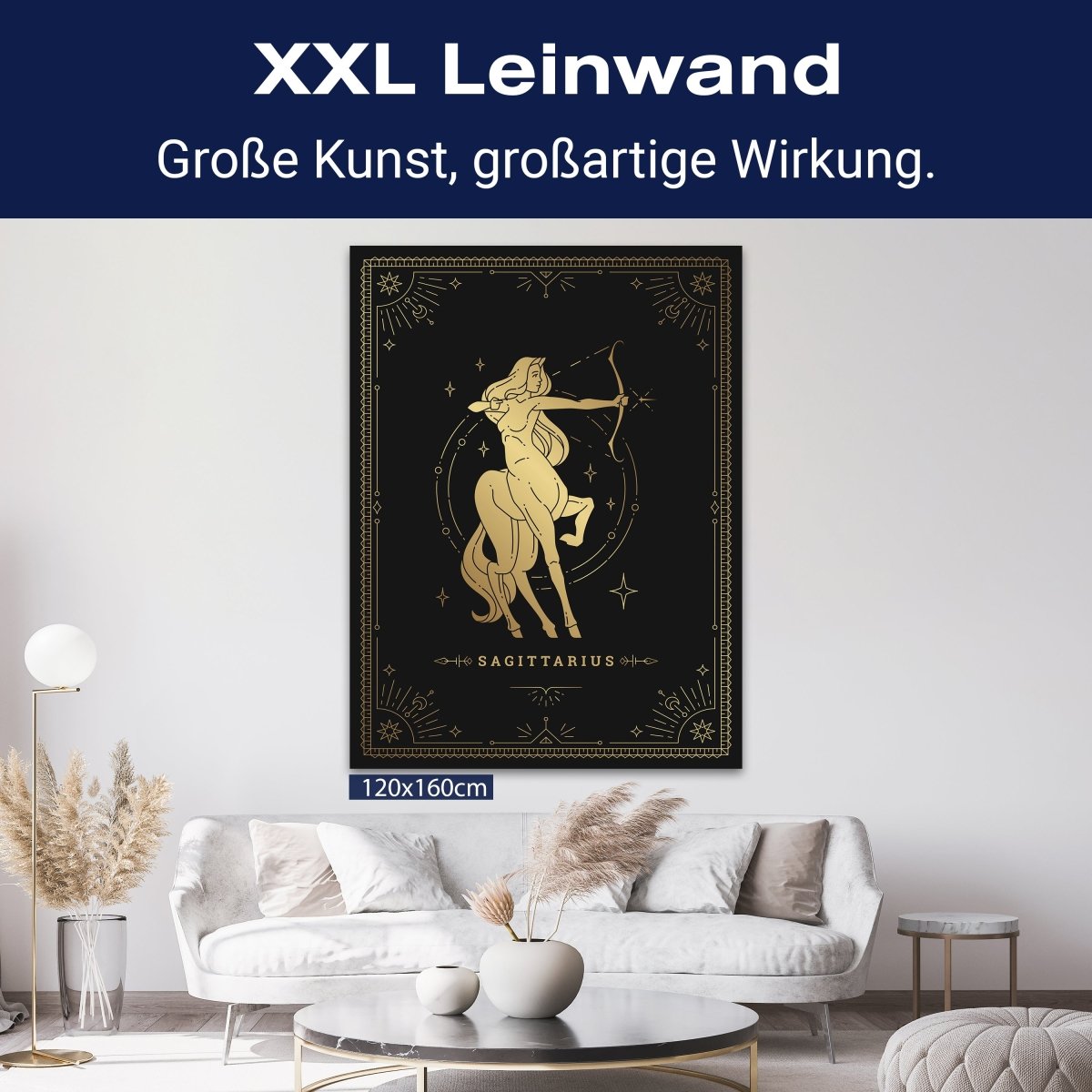 Leinwandbild Sternzeichen, Schütze, Hochformat M0722 kaufen - Bild 9 Leinwandbild Sternzeichen, Schütze, Hochformat M0722 kaufen - Bild 9