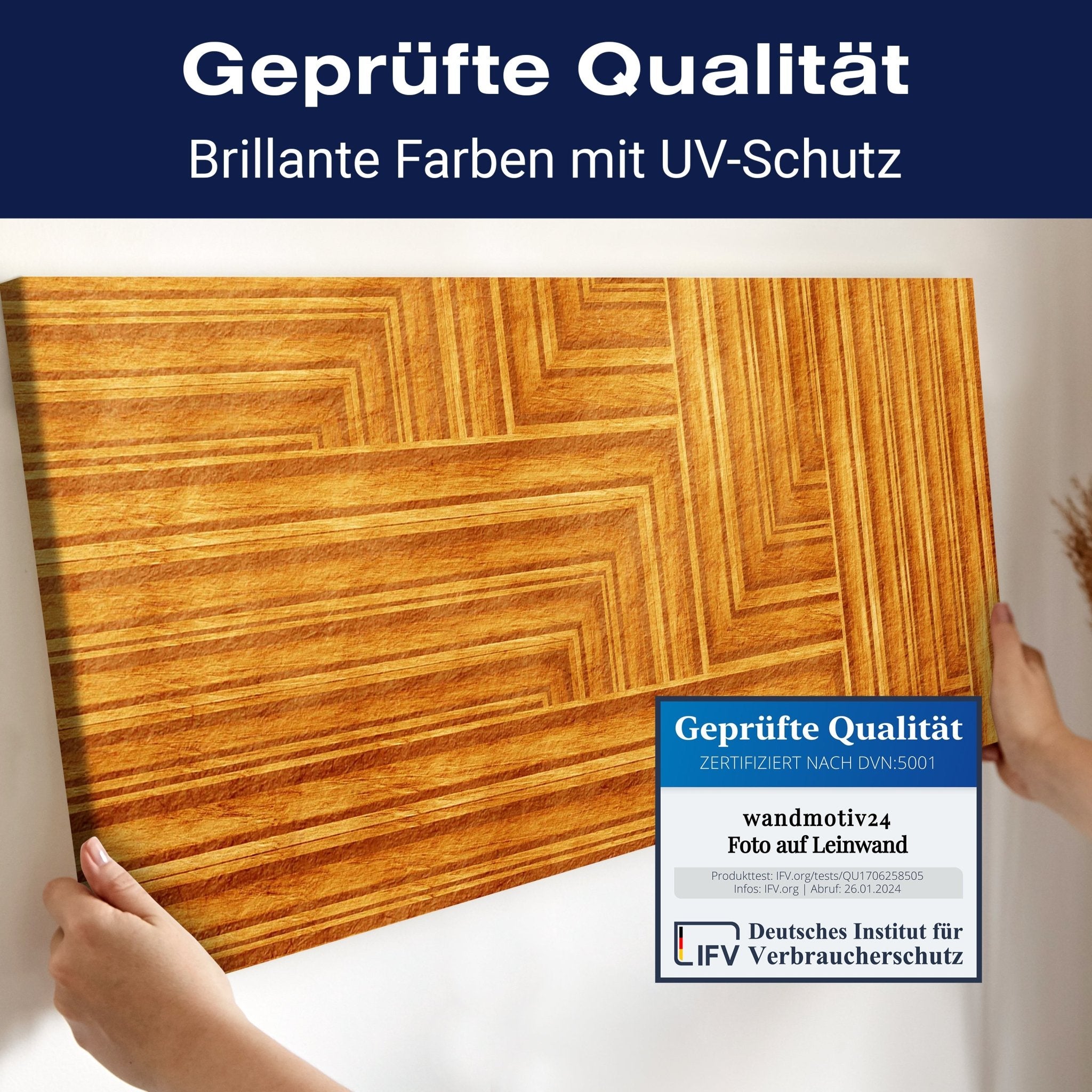Leinwandbild Holztexture M0724 kaufen - Bild 4 Leinwandbild Holztexture M0724 kaufen - Bild 4