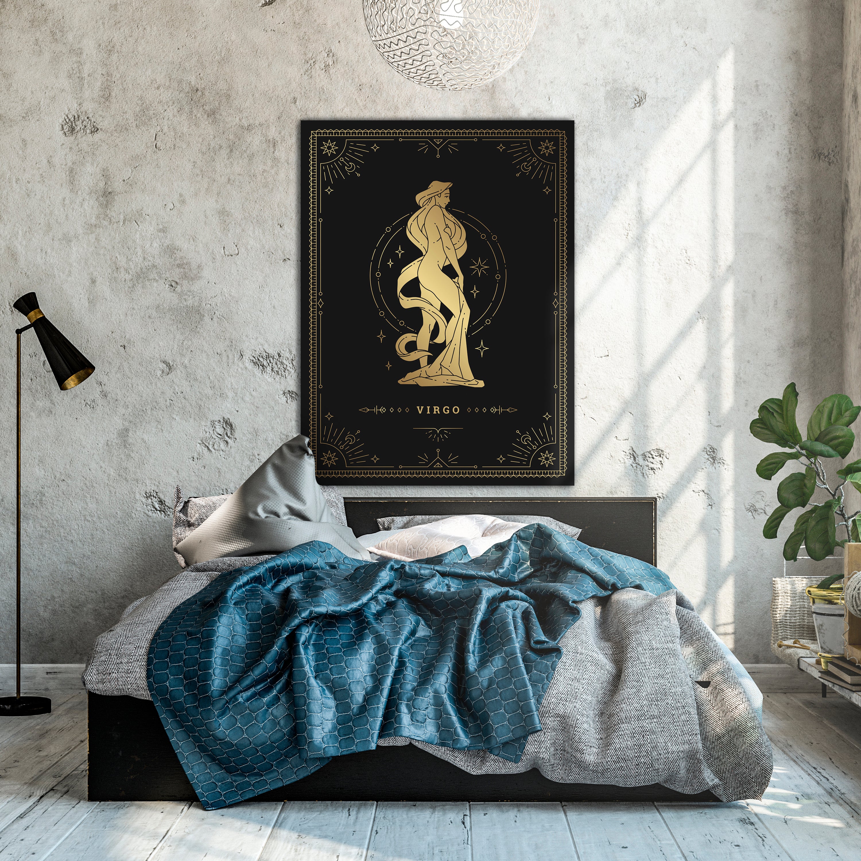 Leinwandbild Sternzeichen, Jungfrau, Hochformat M0725 kaufen - Bild 2 Leinwandbild Sternzeichen, Jungfrau, Hochformat M0725 kaufen - Bild 2