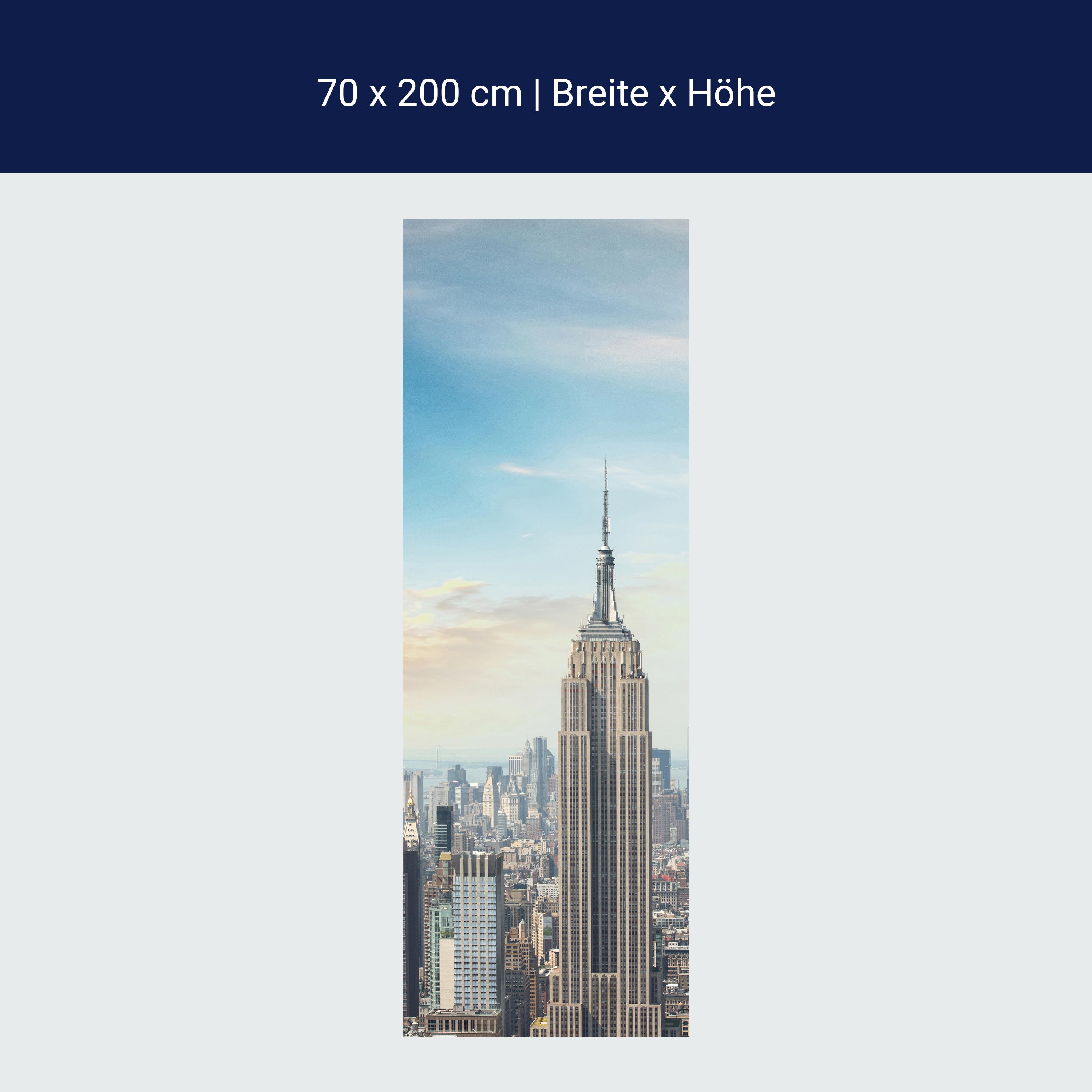 Türtapete Midtown und Manhattan - NYC M0725 Türtapete Midtown und Manhattan - NYC M0725