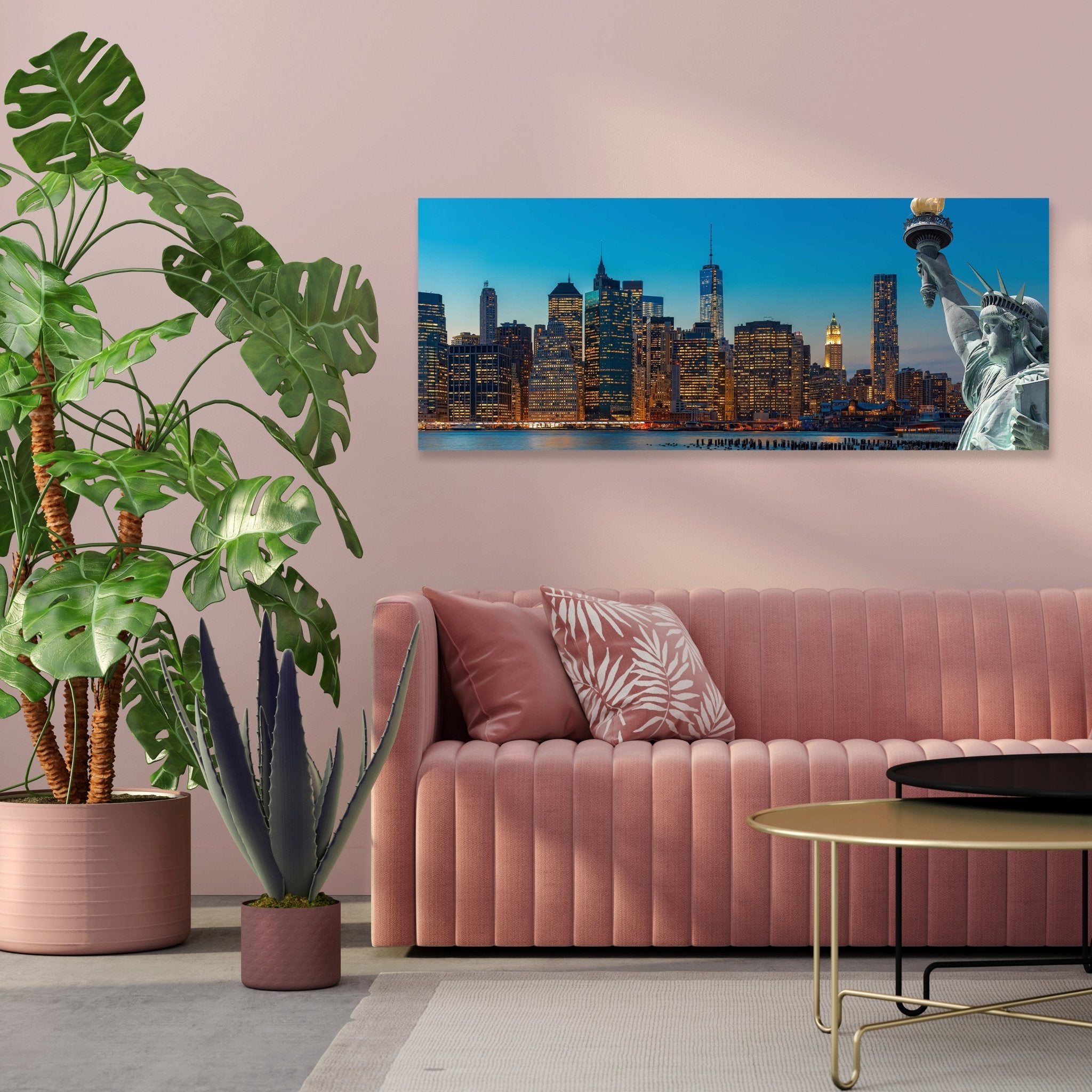 Leinwandbild New York Skyline Freiheitsstatue M0726 kaufen - Bild 3 Leinwandbild New York Skyline Freiheitsstatue M0726 kaufen - Bild 3