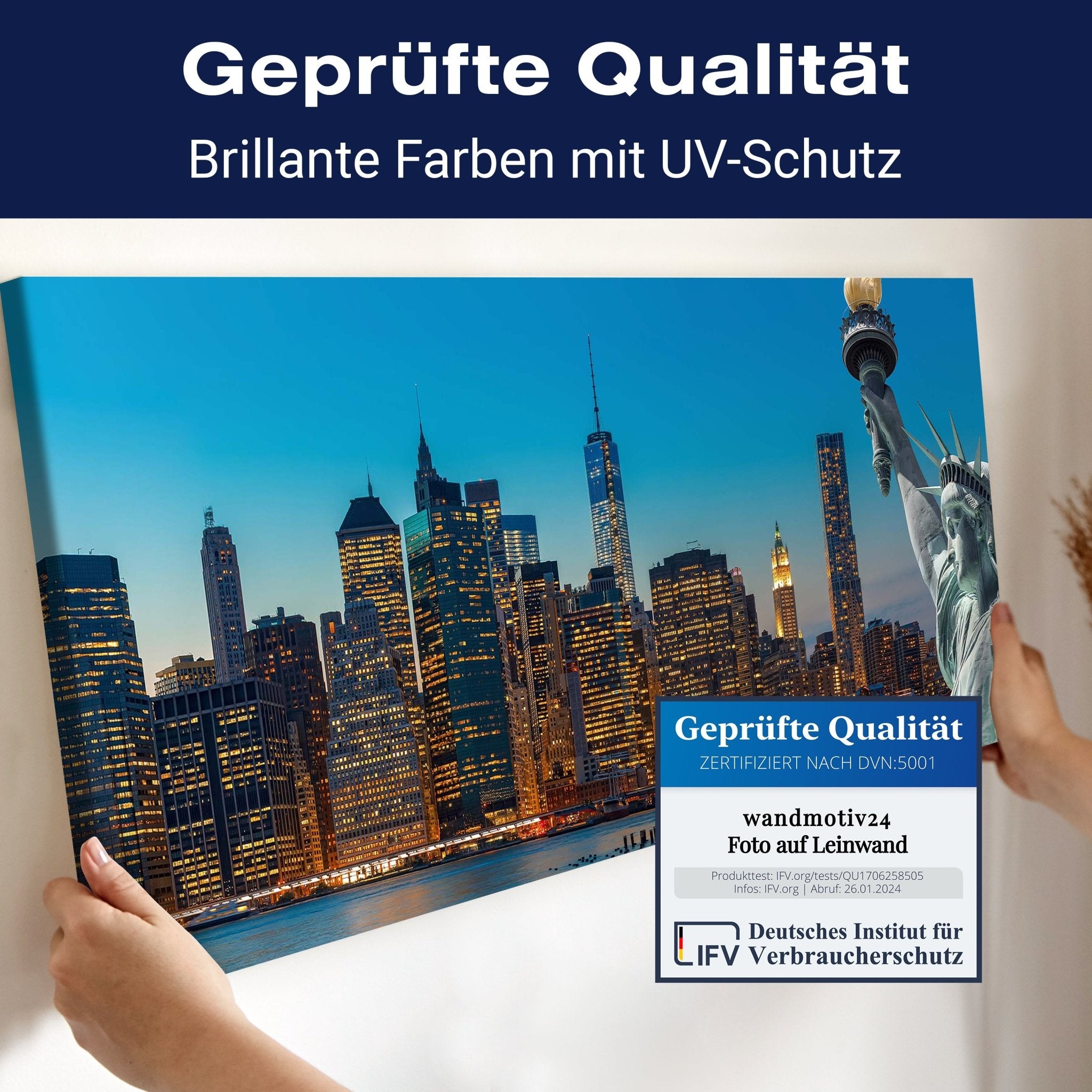 Leinwandbild New York Skyline Freiheitsstatue M0726 kaufen - Bild 4 Leinwandbild New York Skyline Freiheitsstatue M0726 kaufen - Bild 4