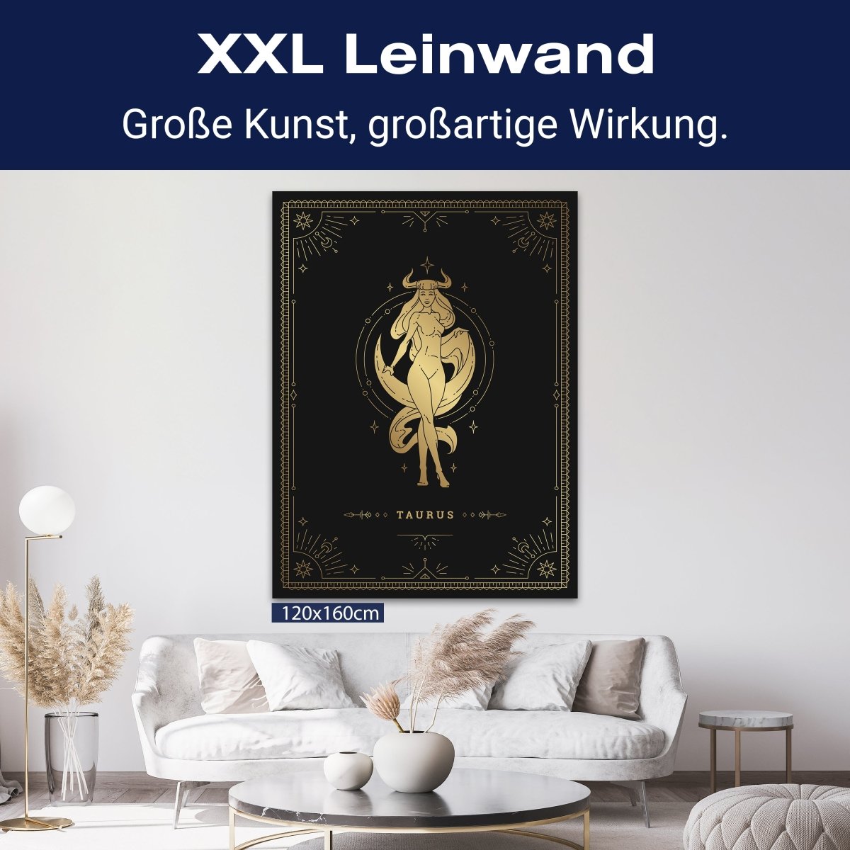 Leinwandbild Sternzeichen, Stier, Hochformat M0726 kaufen - Bild 9 Leinwandbild Sternzeichen, Stier, Hochformat M0726 kaufen - Bild 9