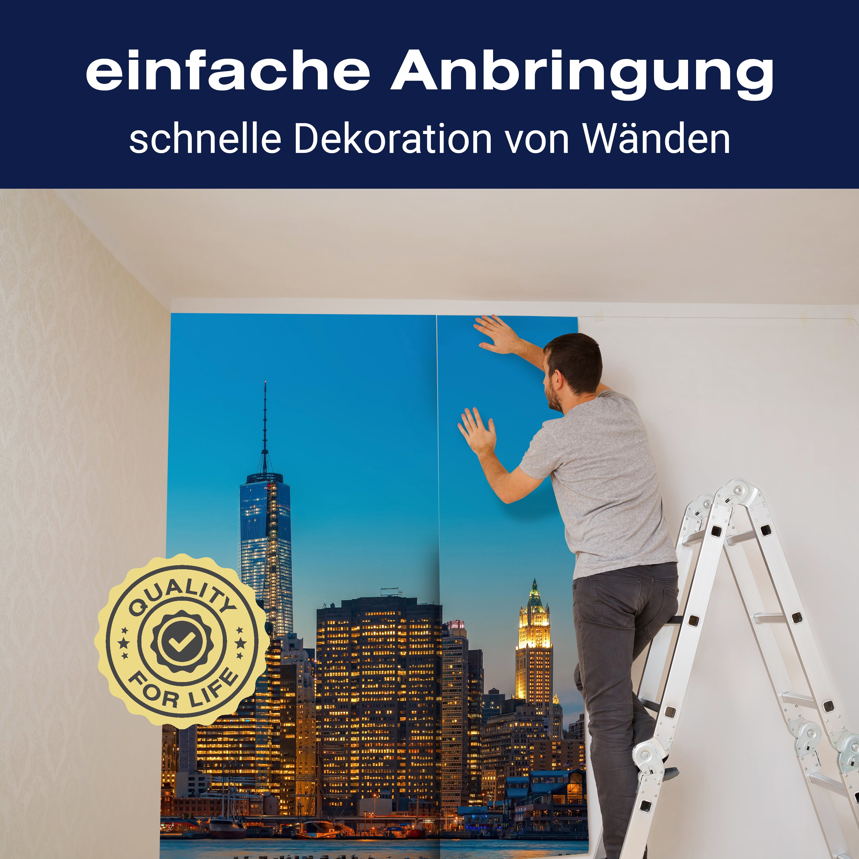 Fototapete New York Skyline 1 M0726 - Bild 3 Fototapete New York Skyline 1 M0726 - Bild 3