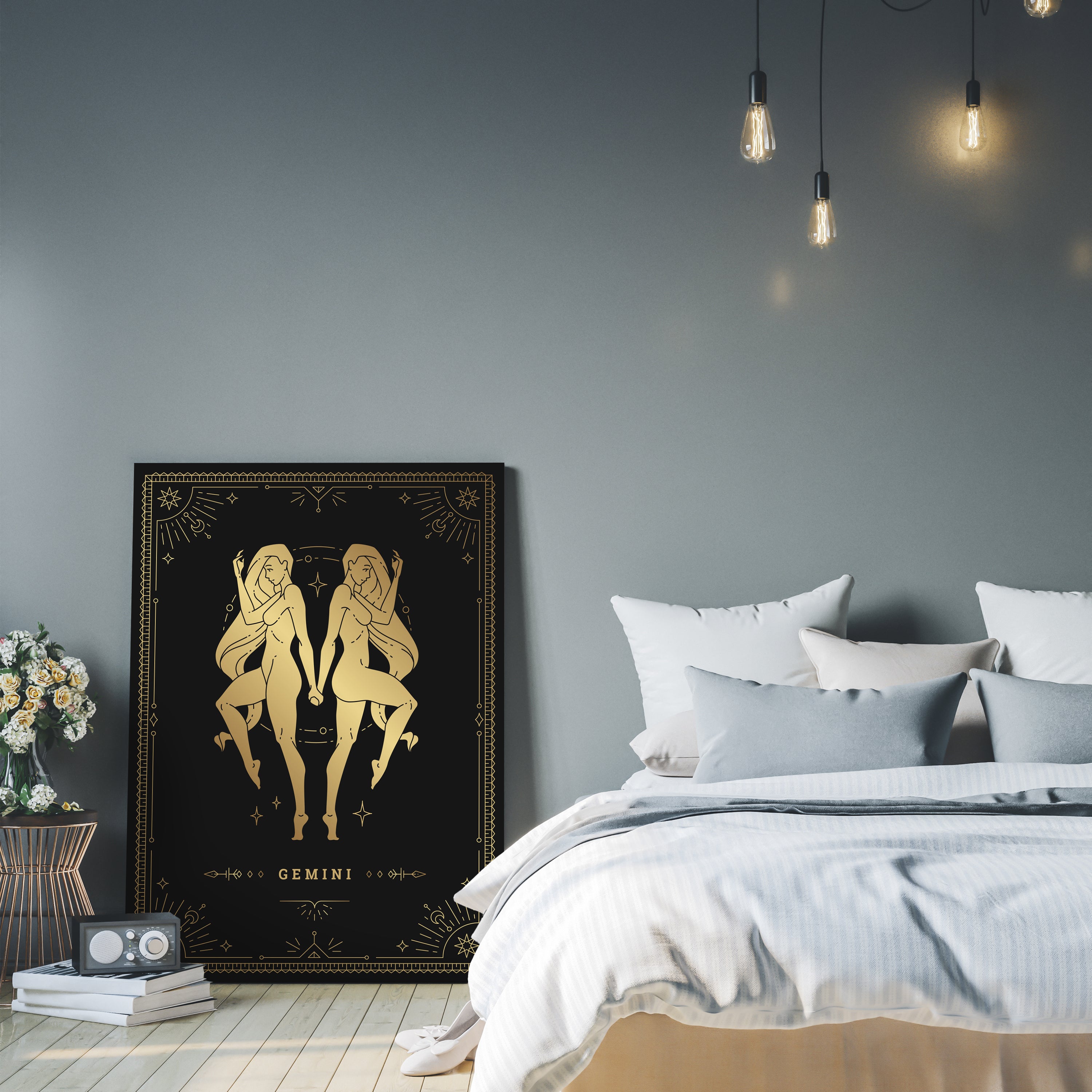 Leinwandbild Sternzeichen, Zwilling, Hochformat M0727 kaufen - Bild 3 Leinwandbild Sternzeichen, Zwilling, Hochformat M0727 kaufen - Bild 3