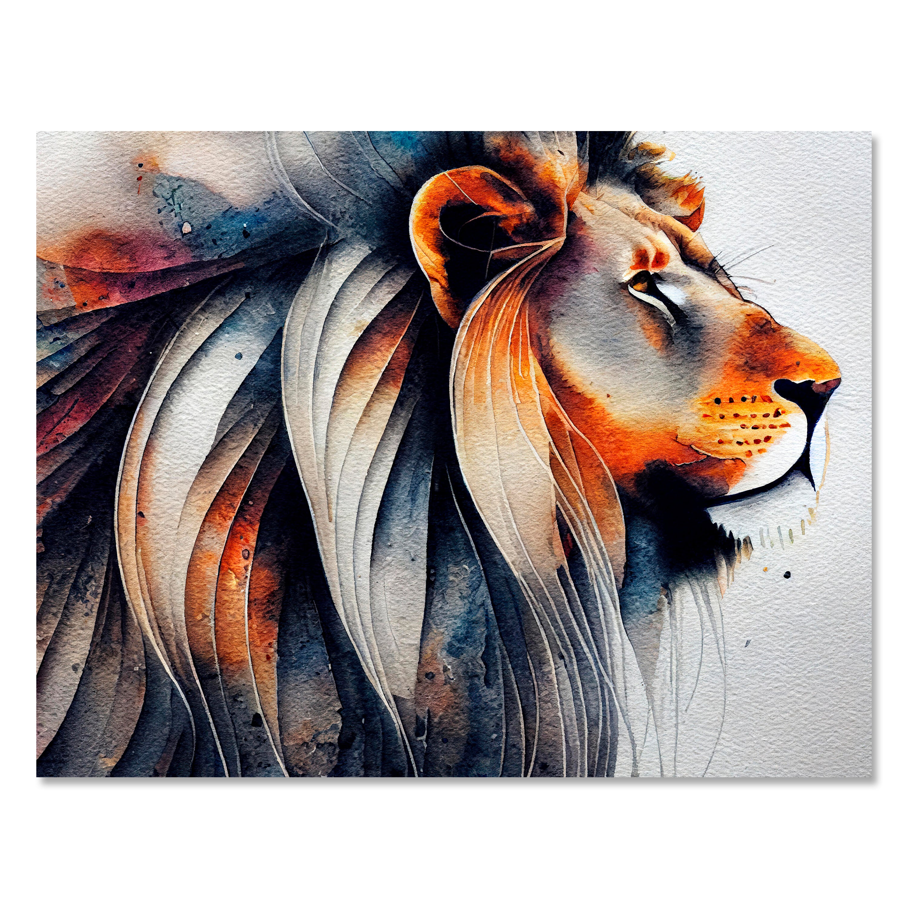 Leinwandbild Malerei, Löwe M0737 kaufen - Bild 1 Leinwandbild Malerei, Löwe M0737 kaufen - Bild 1