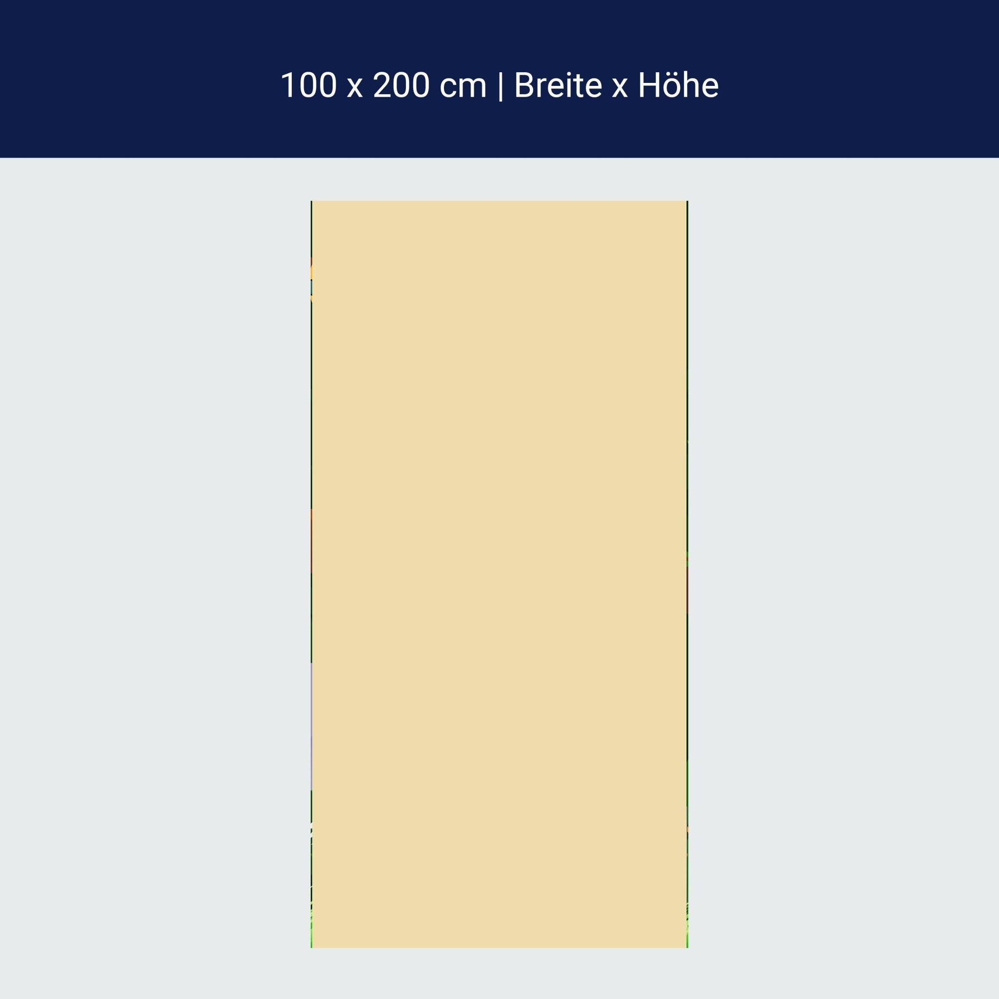 Türtapete einfarbig Creame M0750 Türtapete einfarbig Creame M0750