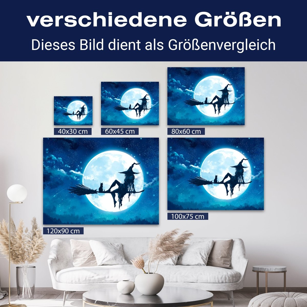 Leinwandbild Fantasy, Hexe, Querformat M0752 kaufen - Bild 8