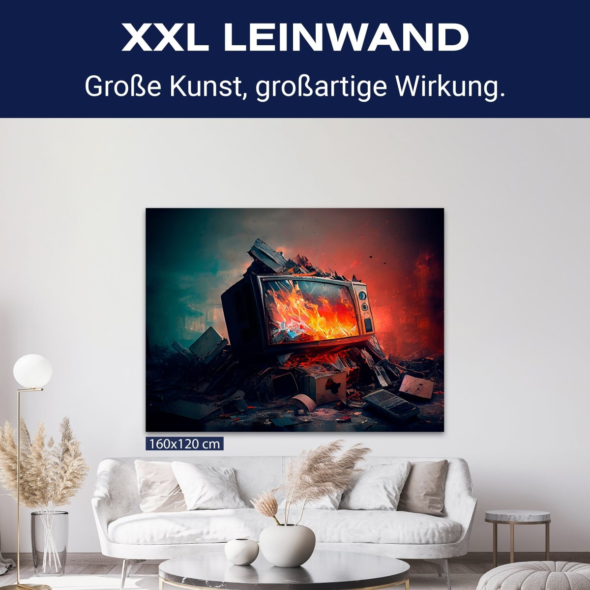 Leinwandbild Gaming, Fernseher, Querformat M0761 kaufen - Bild 9