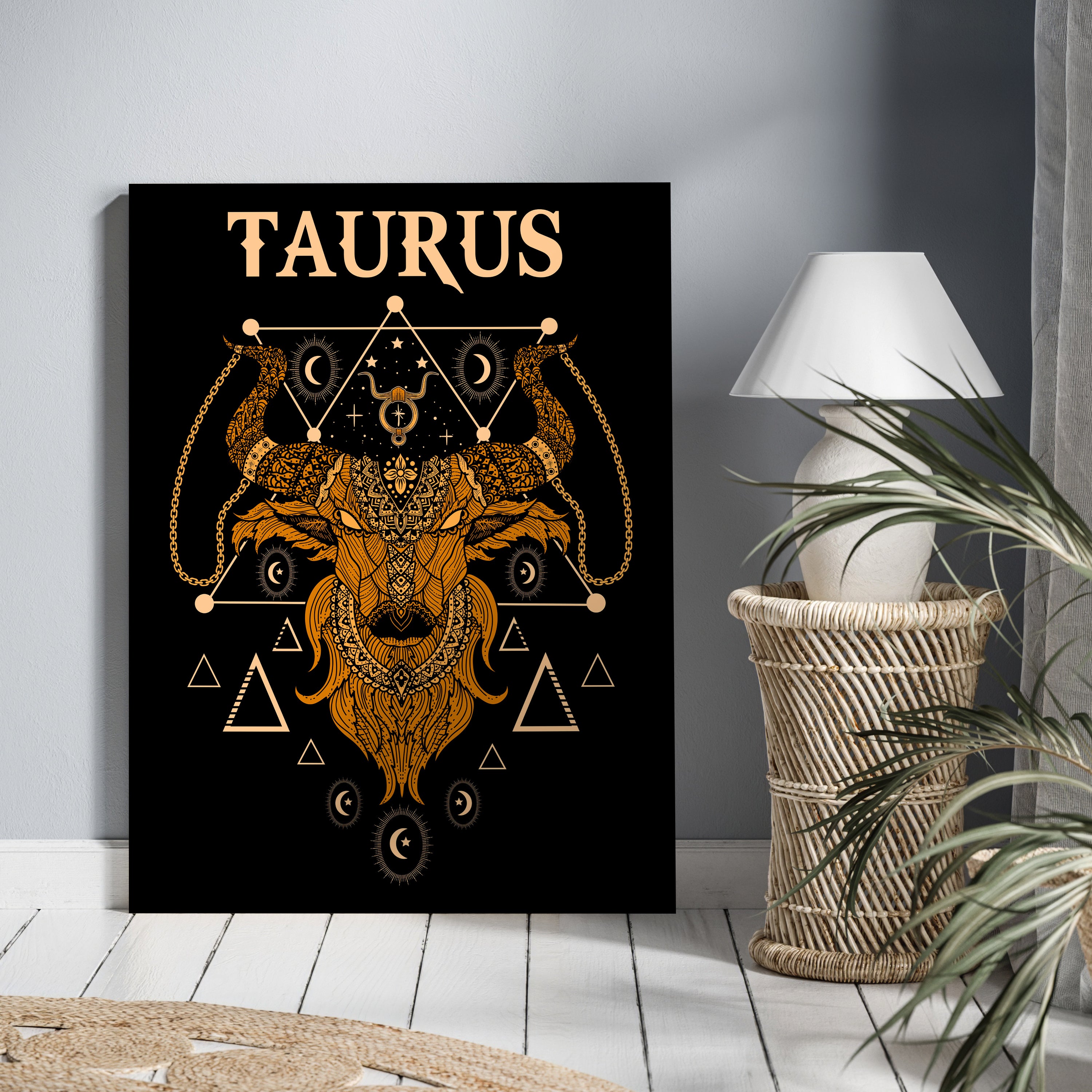 Leinwandbild Astrologie, Sternzeichen Stier, Hochformat M0765 kaufen - Bild 2 Leinwandbild Astrologie, Sternzeichen Stier, Hochformat M0765 kaufen - Bild 2