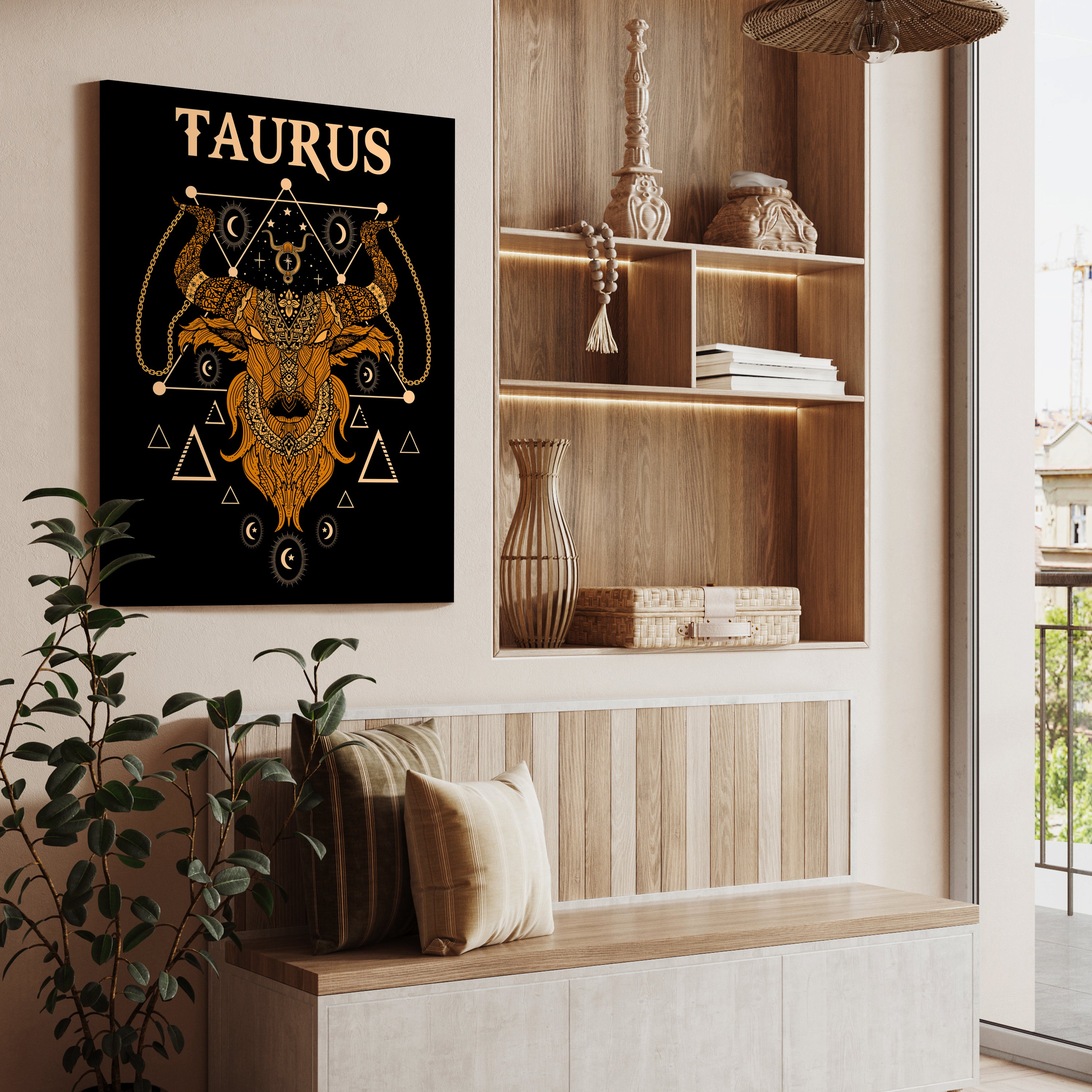 Leinwandbild Astrologie, Sternzeichen Stier, Hochformat M0765 kaufen - Bild 3 Leinwandbild Astrologie, Sternzeichen Stier, Hochformat M0765 kaufen - Bild 3