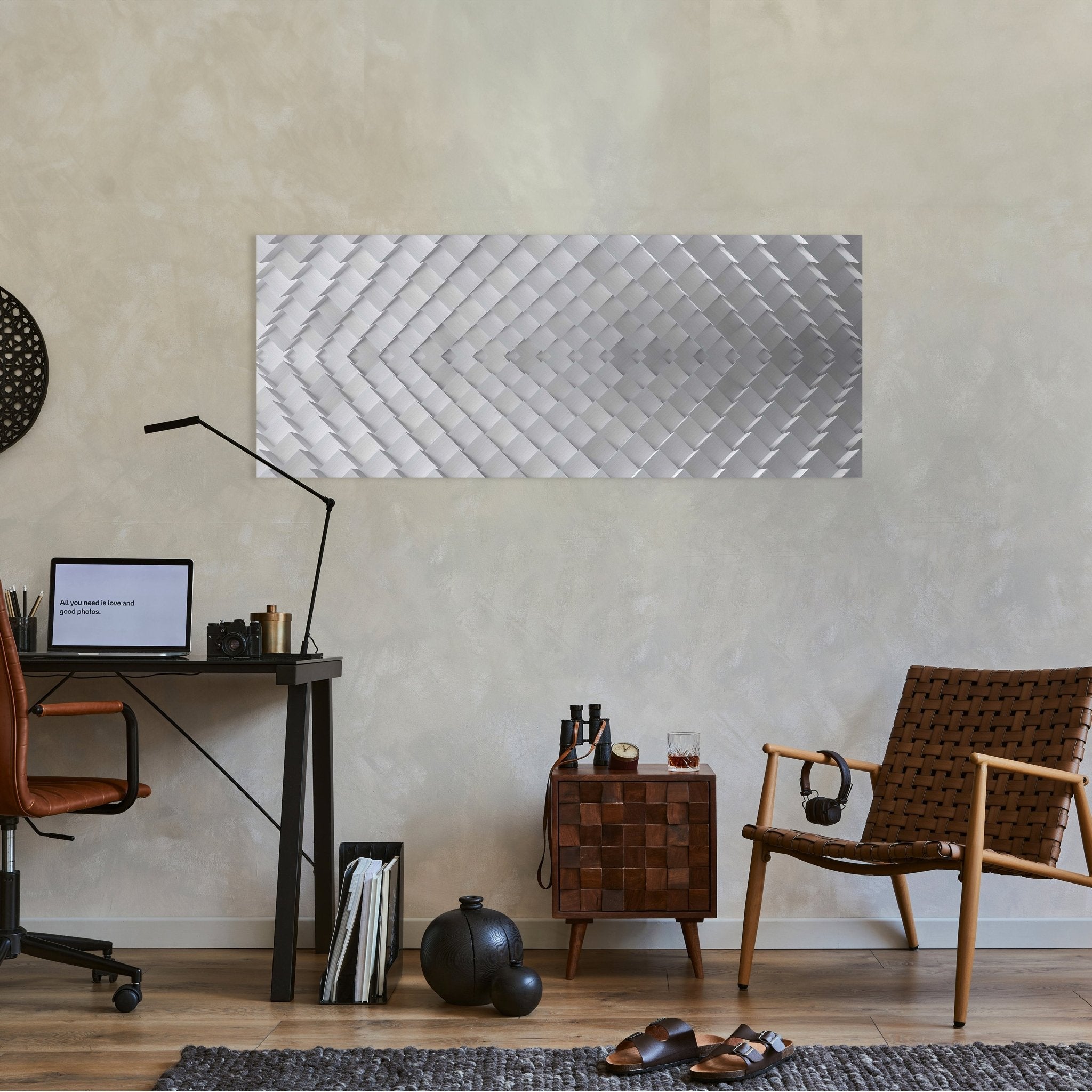 Leinwandbild Eine abstrakte Metallkulisse M0769 kaufen - Bild 2 Leinwandbild Eine abstrakte Metallkulisse M0769 kaufen - Bild 2