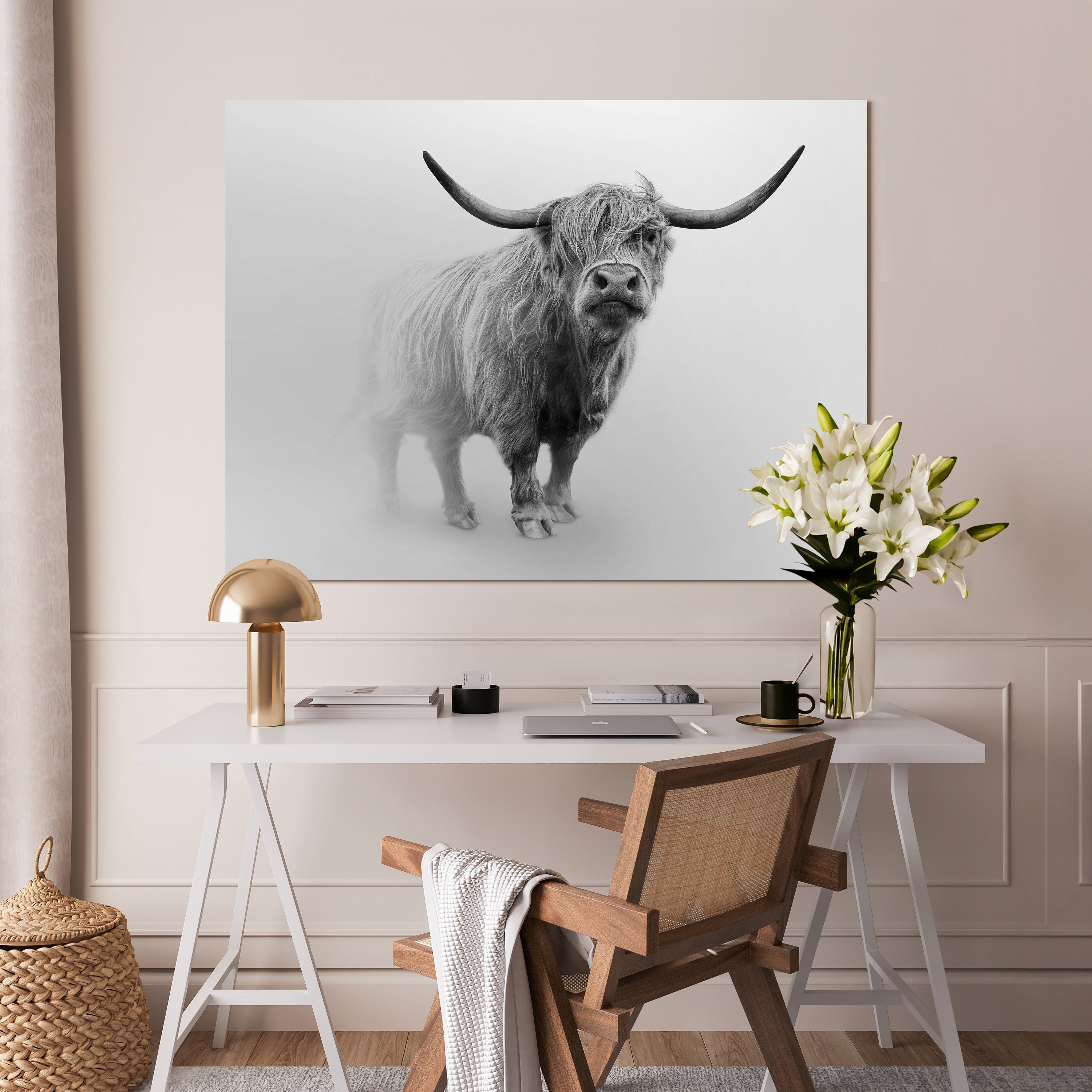 Leinwandbild Hochlandrind, Bulle, Querformat M0772 kaufen - Bild 2 Leinwandbild Hochlandrind, Bulle, Querformat M0772 kaufen - Bild 2