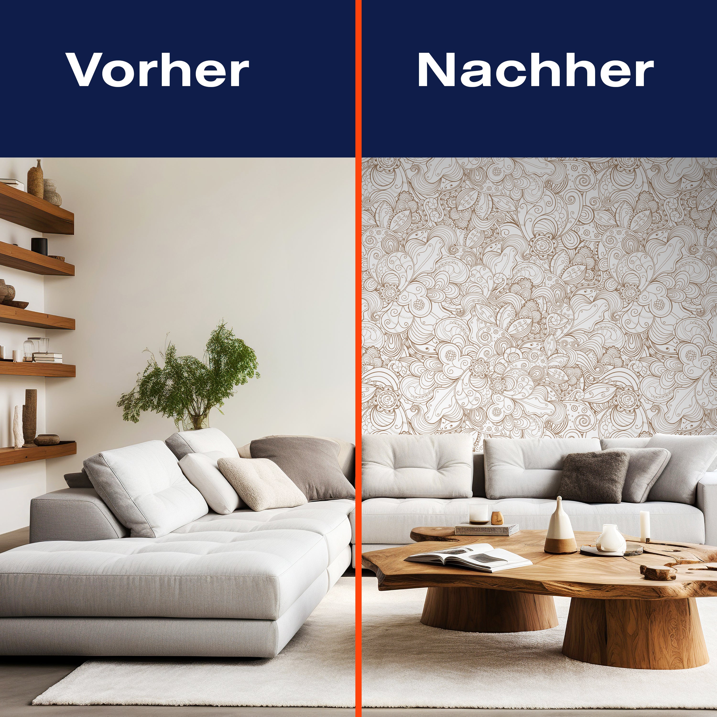 Fototapete Muster Blumen Floral M0775 - Bild 9 Fototapete Muster Blumen Floral M0775 - Bild 9