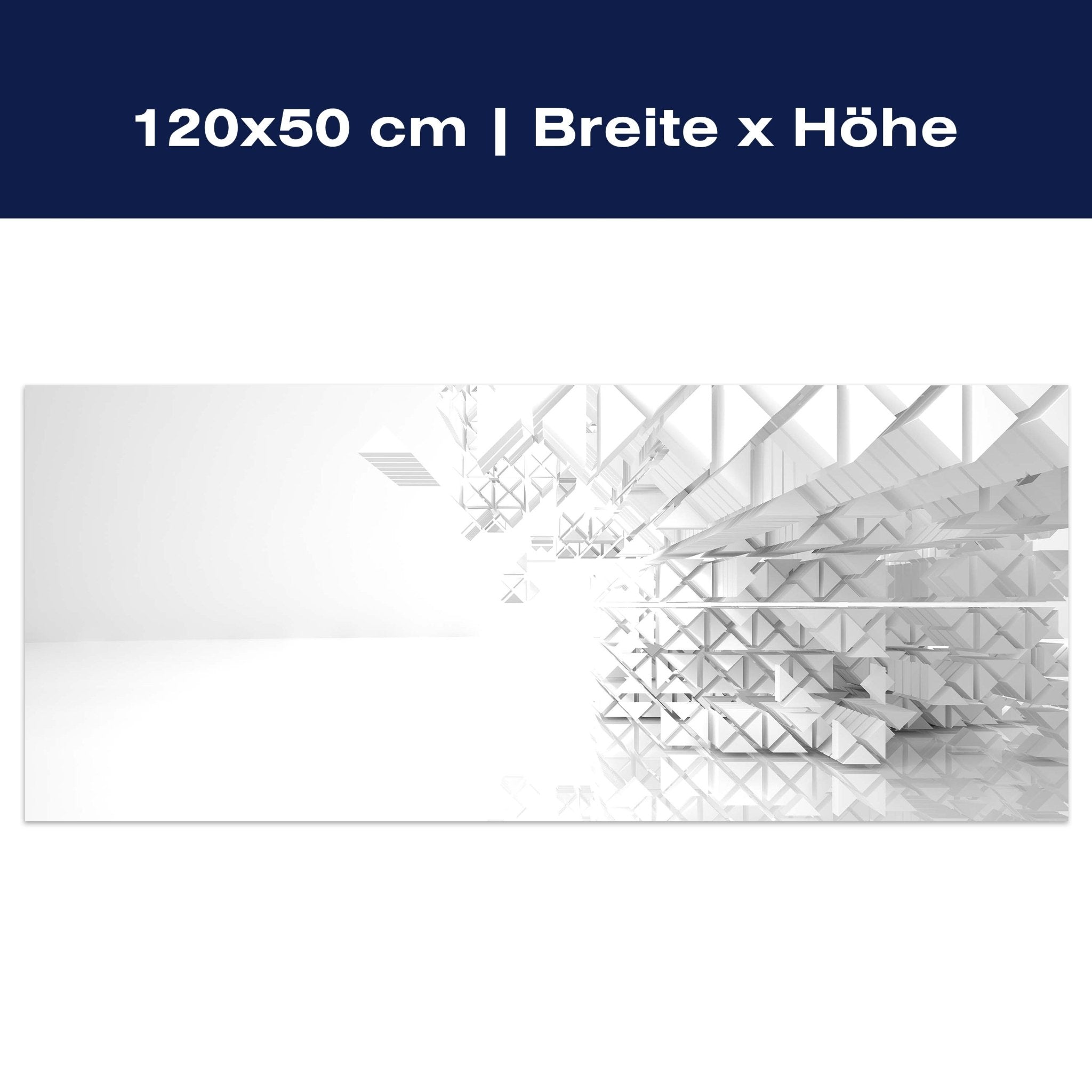 Leinwandbild Weiße Architektur Raumerweiterung M0790 Leinwandbild Weiße Architektur Raumerweiterung M0790