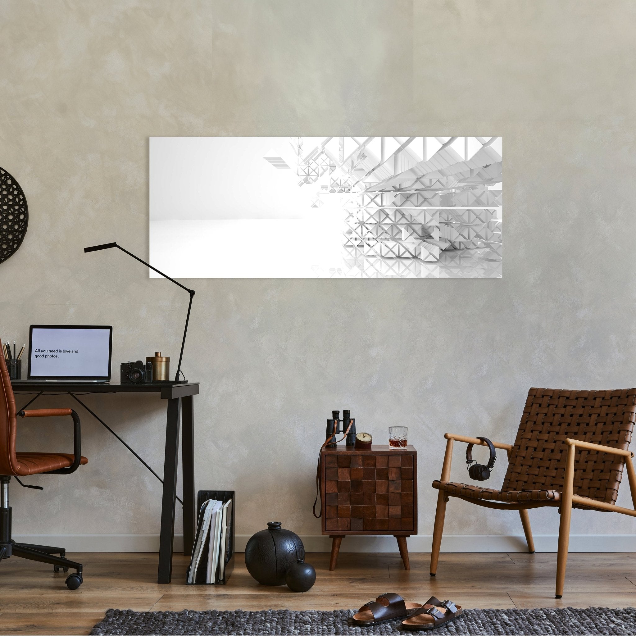 Leinwandbild Weiße Architektur Raumerweiterung M0790 kaufen - Bild 2 Leinwandbild Weiße Architektur Raumerweiterung M0790 kaufen - Bild 2