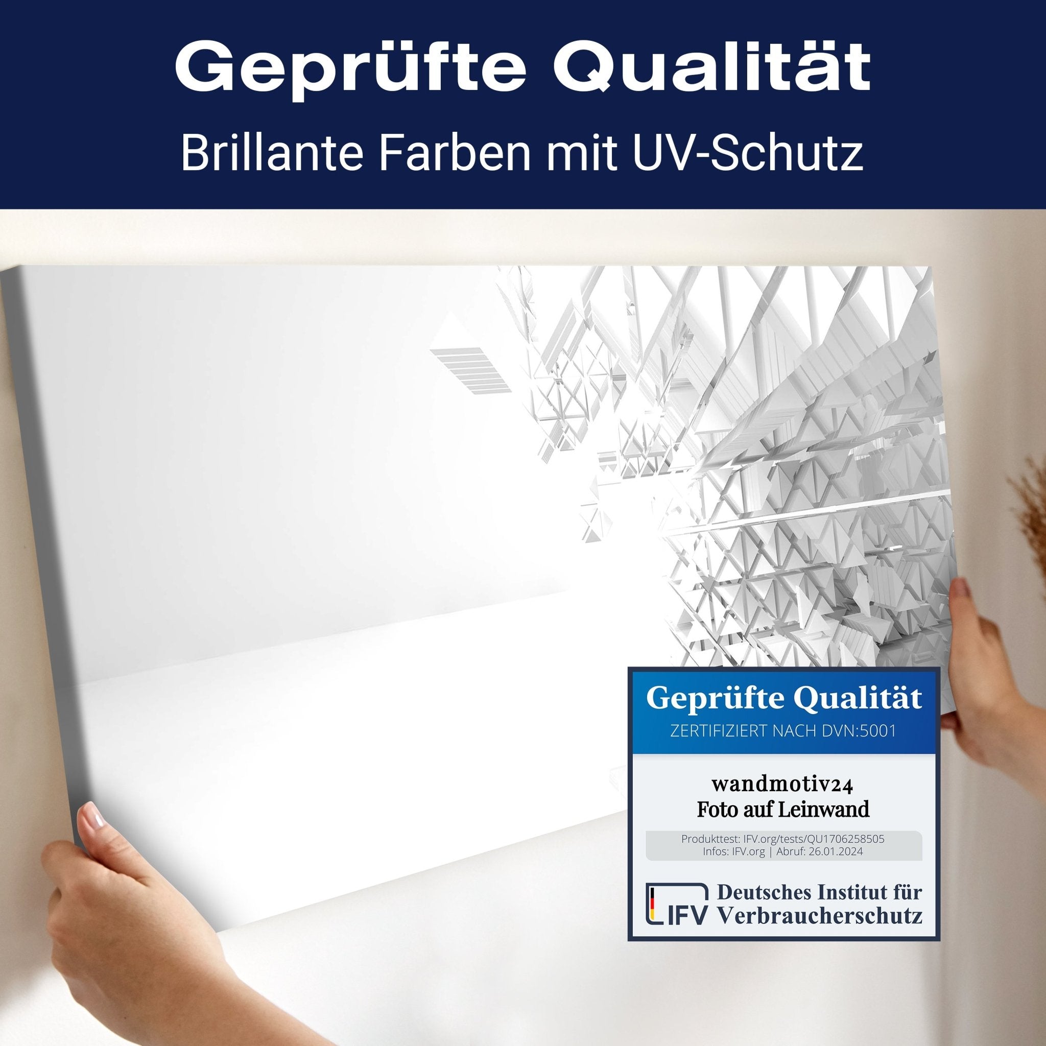 Leinwandbild Weiße Architektur Raumerweiterung M0790 kaufen - Bild 4 Leinwandbild Weiße Architektur Raumerweiterung M0790 kaufen - Bild 4