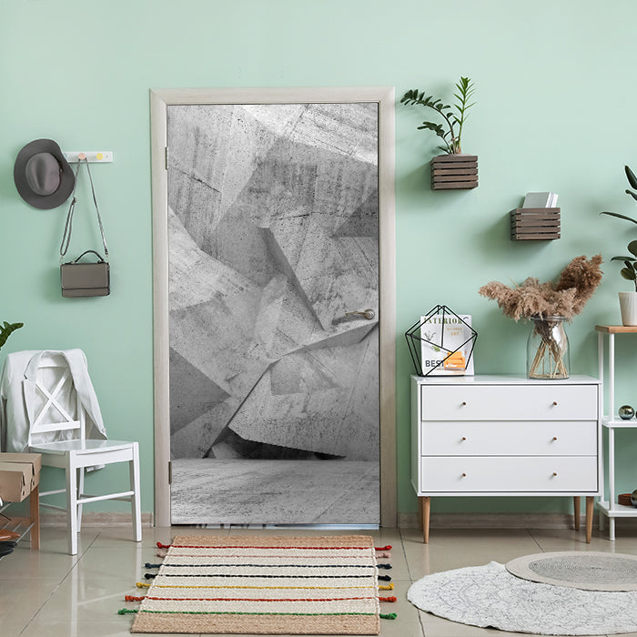 Türtapete Abstraktes Betoninnenraum M0792 - Bild 1 Türtapete Abstraktes Betoninnenraum M0792 - Bild 1