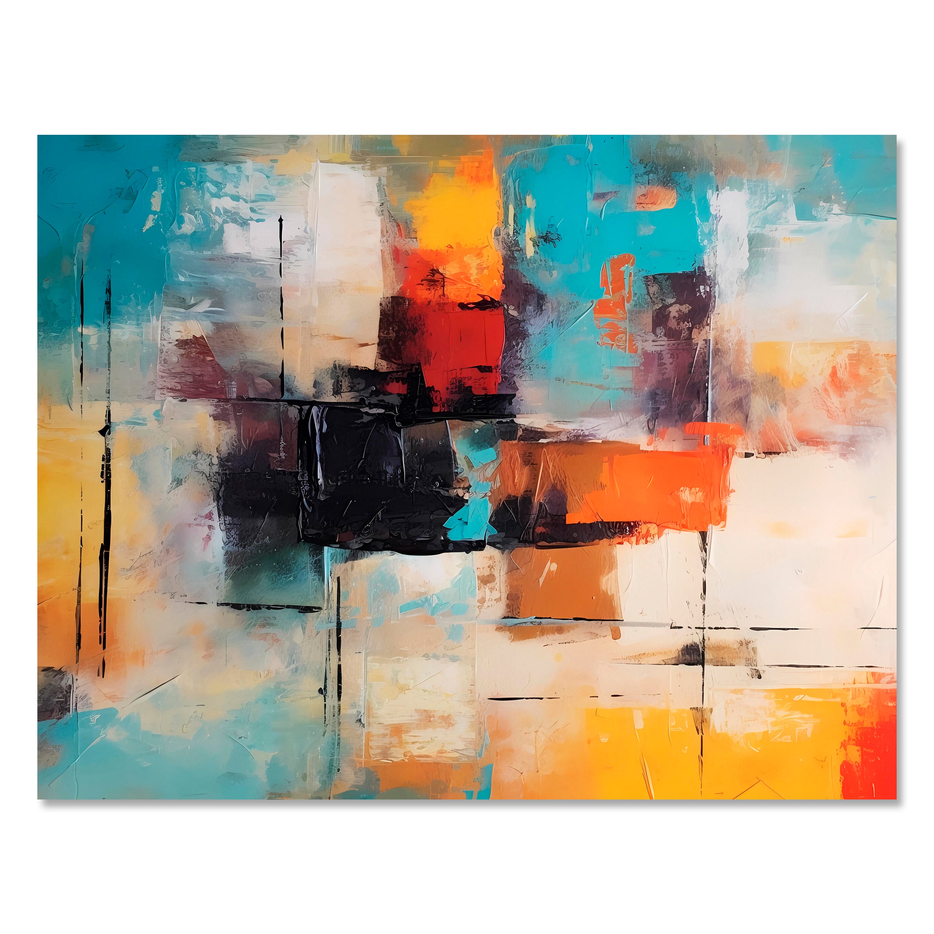 Leinwandbild Malerei, abstrakt, Querformat M0798 kaufen - Bild 1 Leinwandbild Malerei, abstrakt, Querformat M0798 kaufen - Bild 1