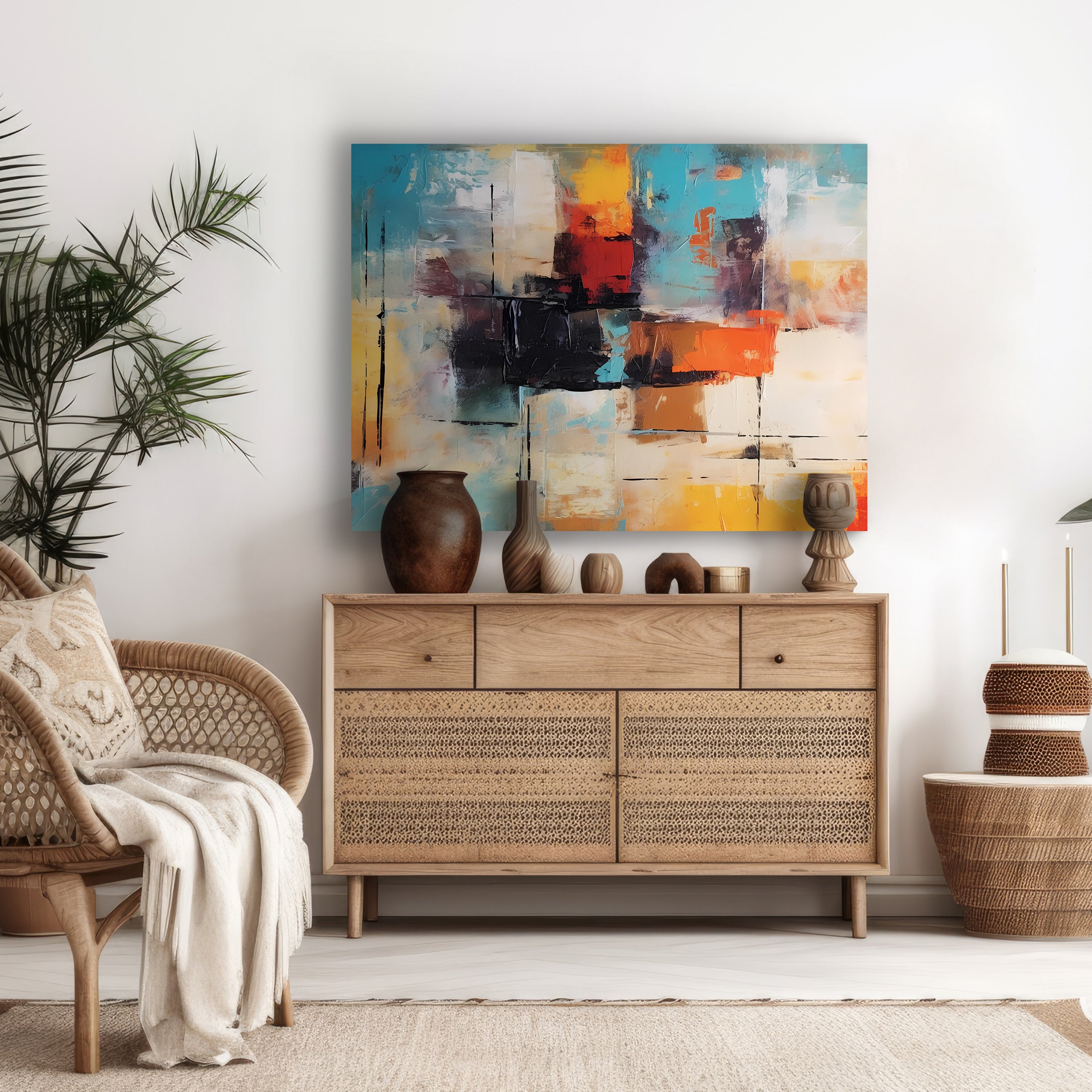 Leinwandbild Malerei, abstrakt, Querformat M0798 kaufen - Bild 2 Leinwandbild Malerei, abstrakt, Querformat M0798 kaufen - Bild 2