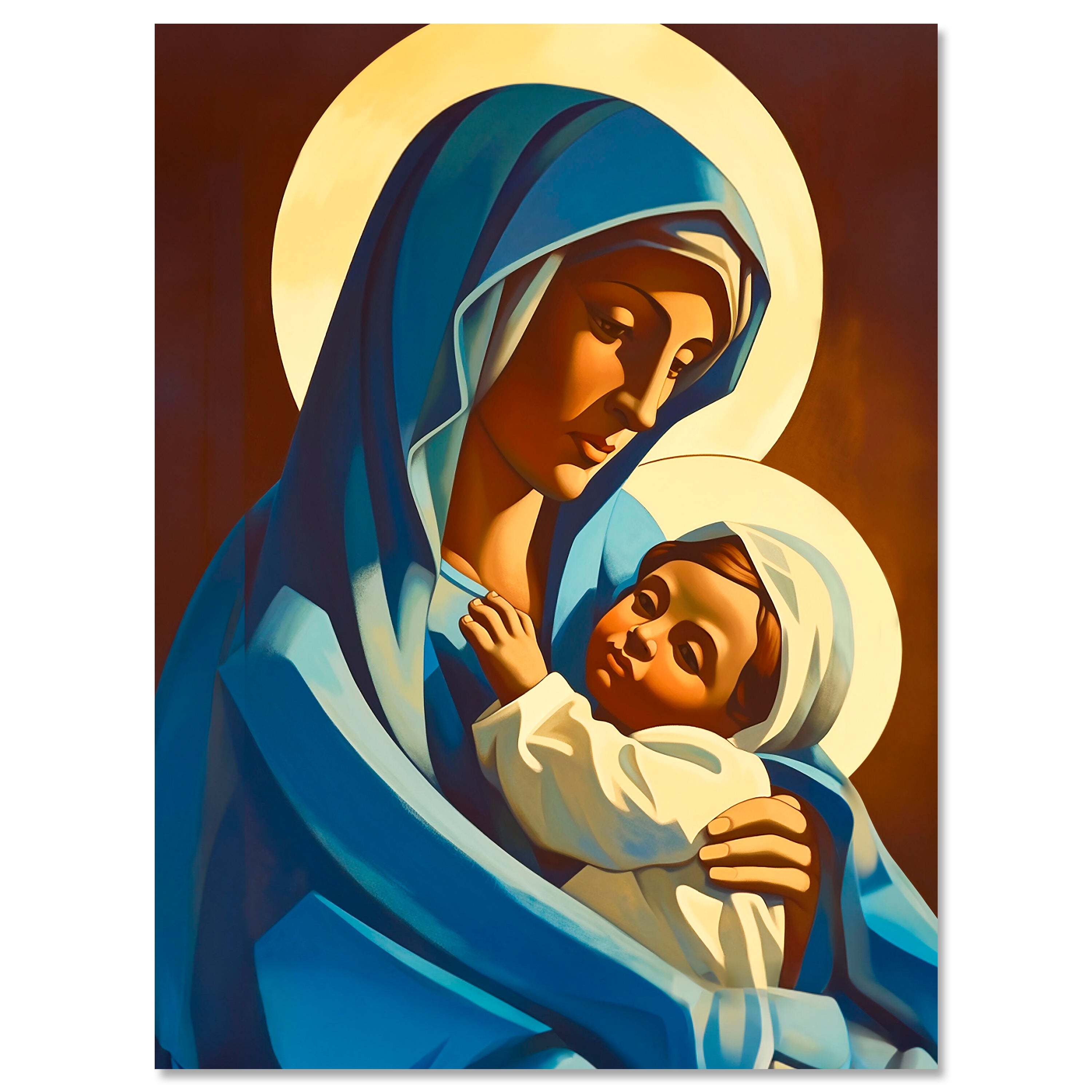 Leinwandbild Malerei, Maria, Hochformat M0800 kaufen - Bild 1 Leinwandbild Malerei, Maria, Hochformat M0800 kaufen - Bild 1