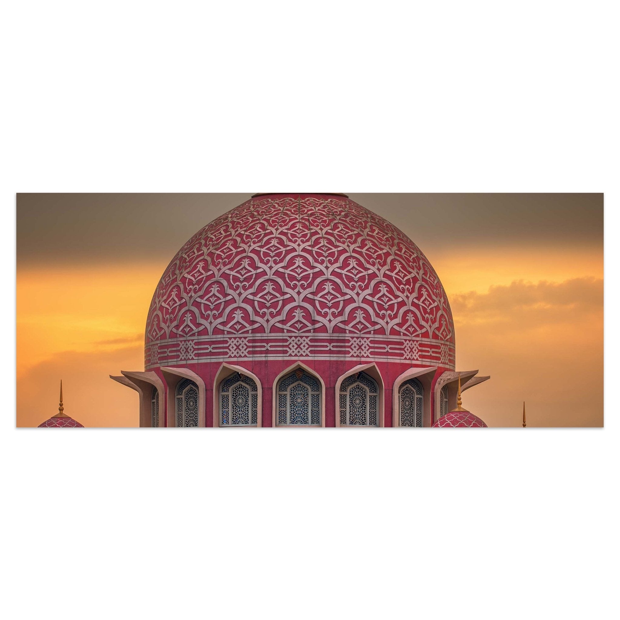 Leinwandbild Sonnenuntergang über Putrajaya-Moschee, Malaysia M0815 kaufen - Bild 1