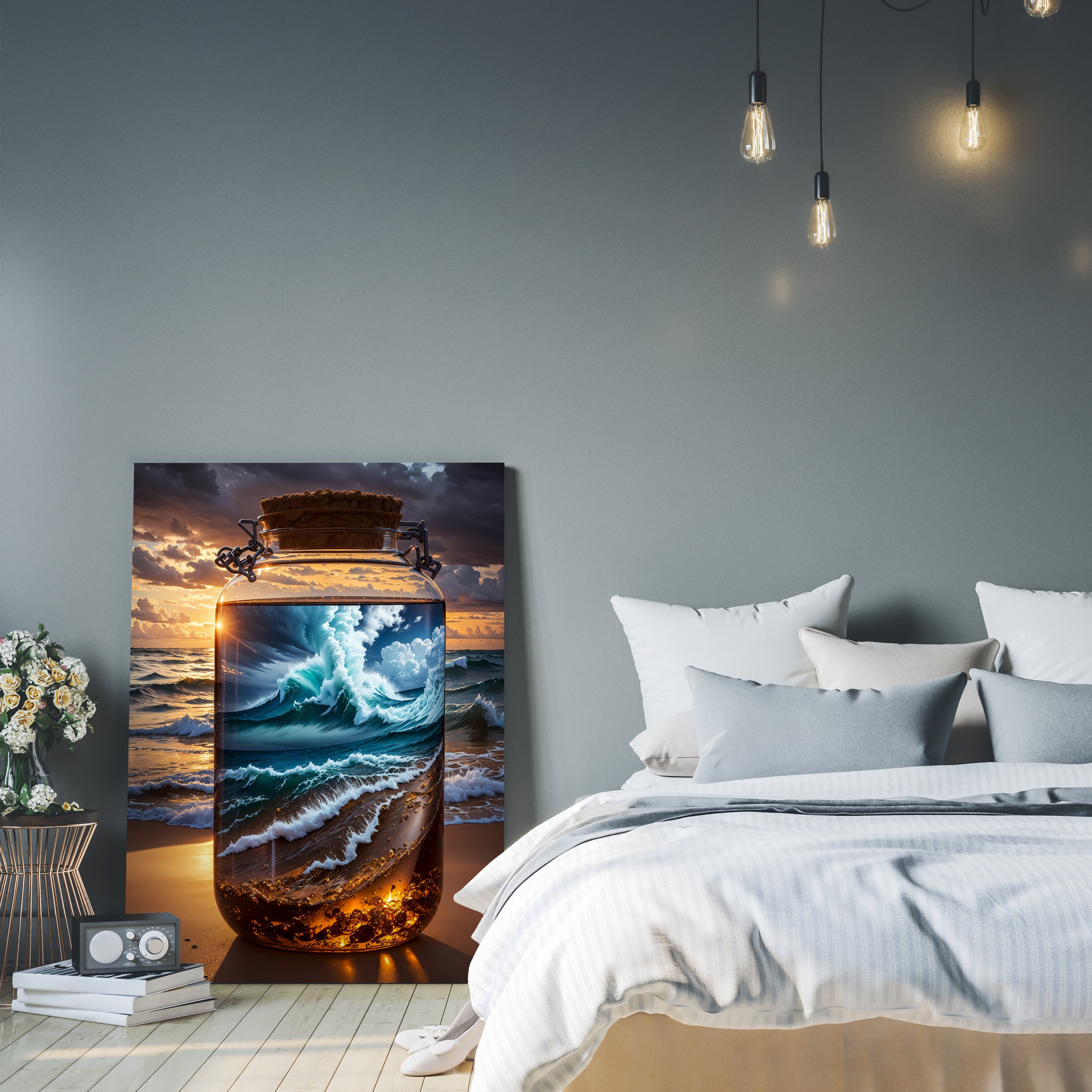 Leinwandbild Meer & Wasser, Flasche, Hochformat M0820 kaufen - Bild 3 Leinwandbild Meer & Wasser, Flasche, Hochformat M0820 kaufen - Bild 3