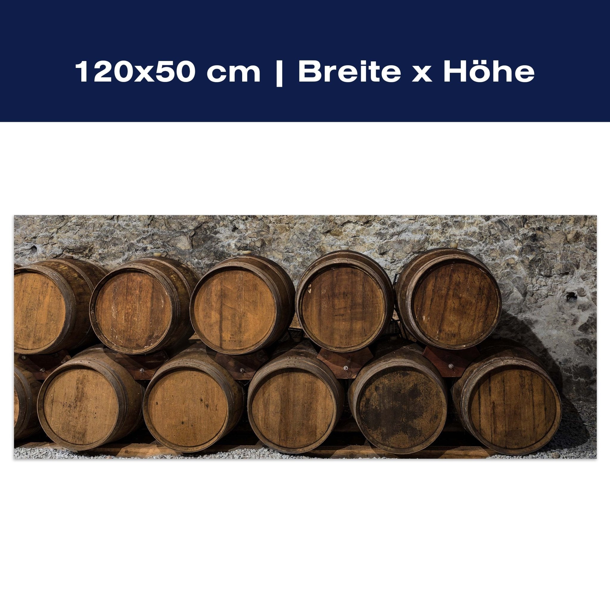 Leinwandbild Ein alter Weinkeller M0821 Leinwandbild Ein alter Weinkeller M0821