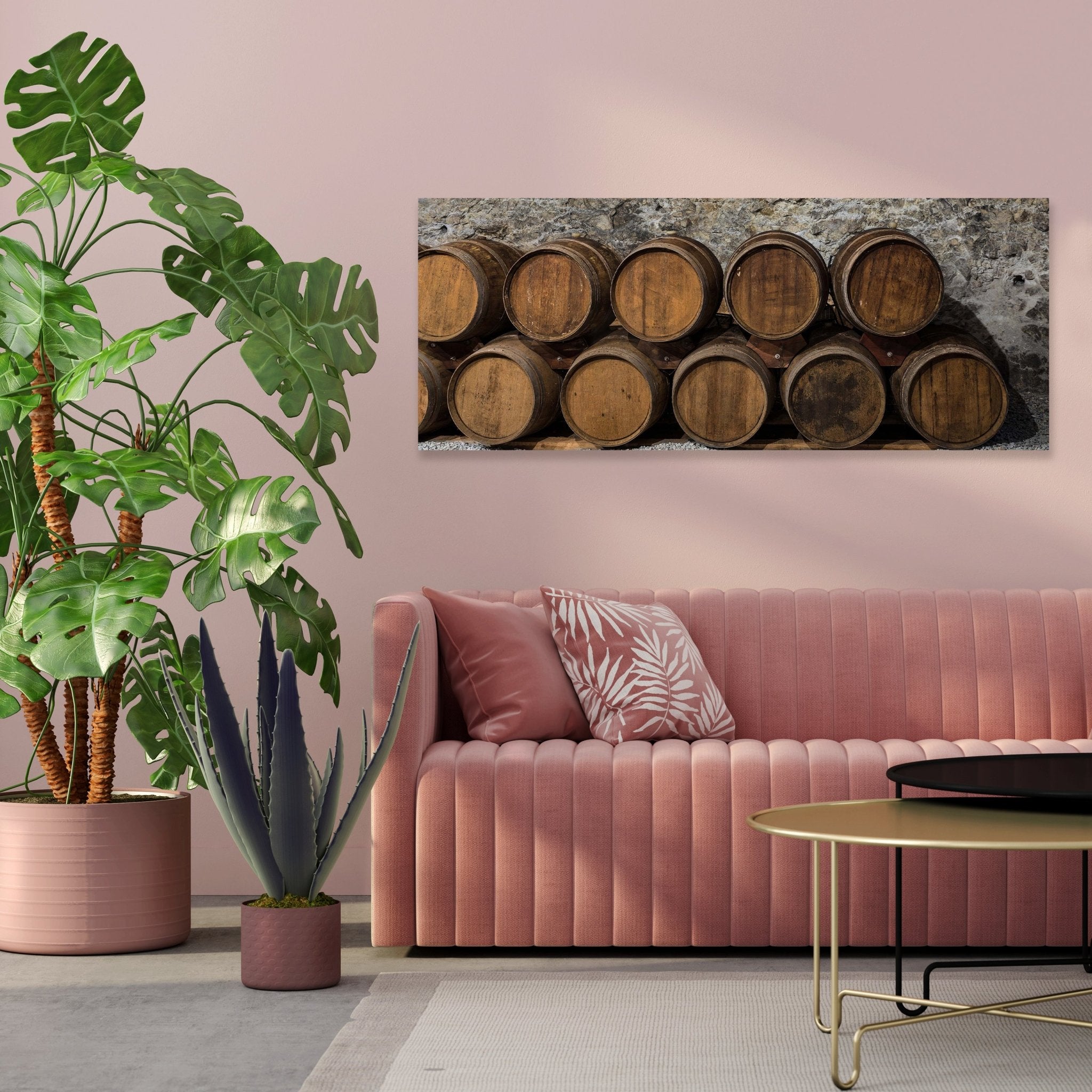 Leinwandbild Ein alter Weinkeller M0821 kaufen - Bild 3 Leinwandbild Ein alter Weinkeller M0821 kaufen - Bild 3