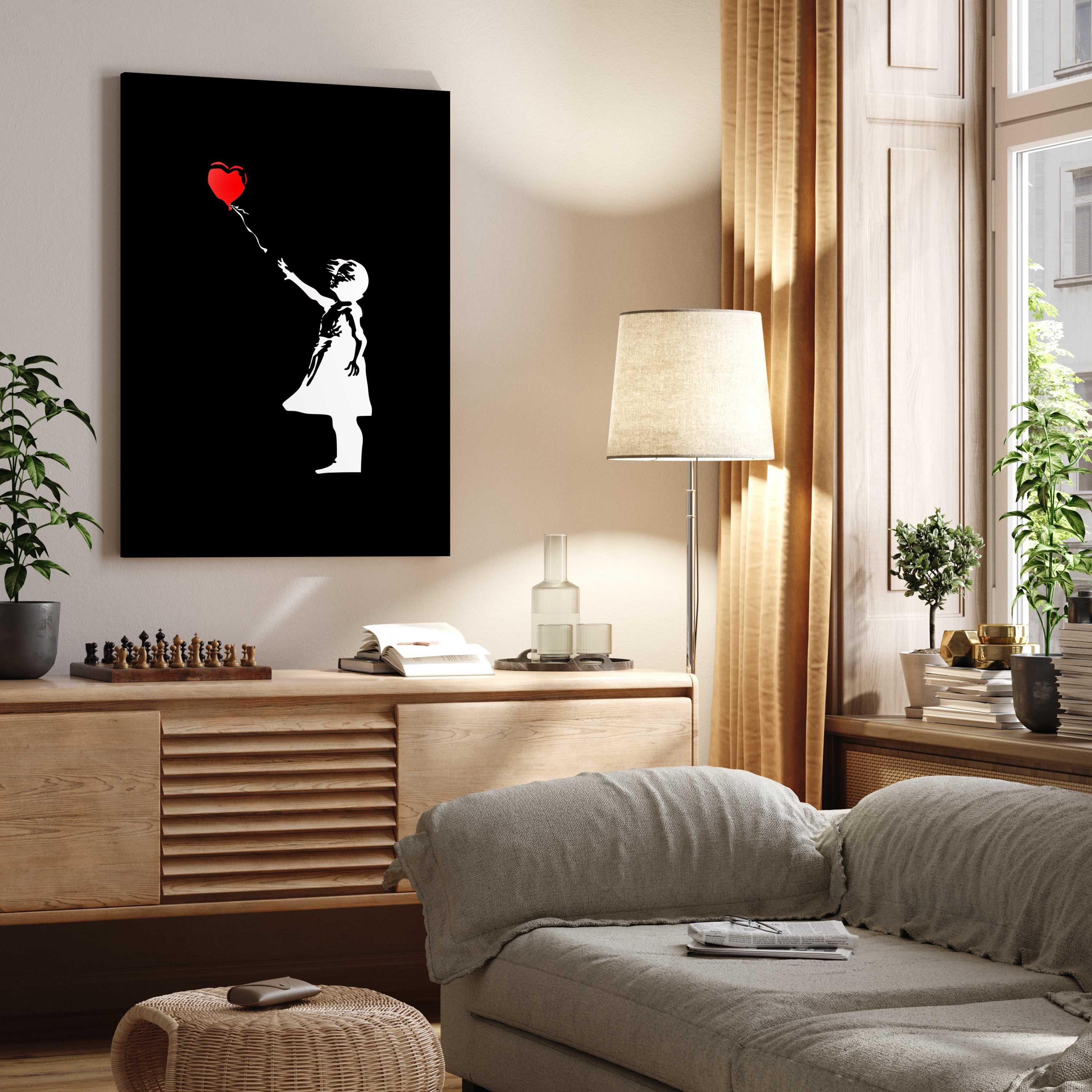 Leinwandbild Banksy Street Art M0829 kaufen - Bild 2 Leinwandbild Banksy Street Art M0829 kaufen - Bild 2