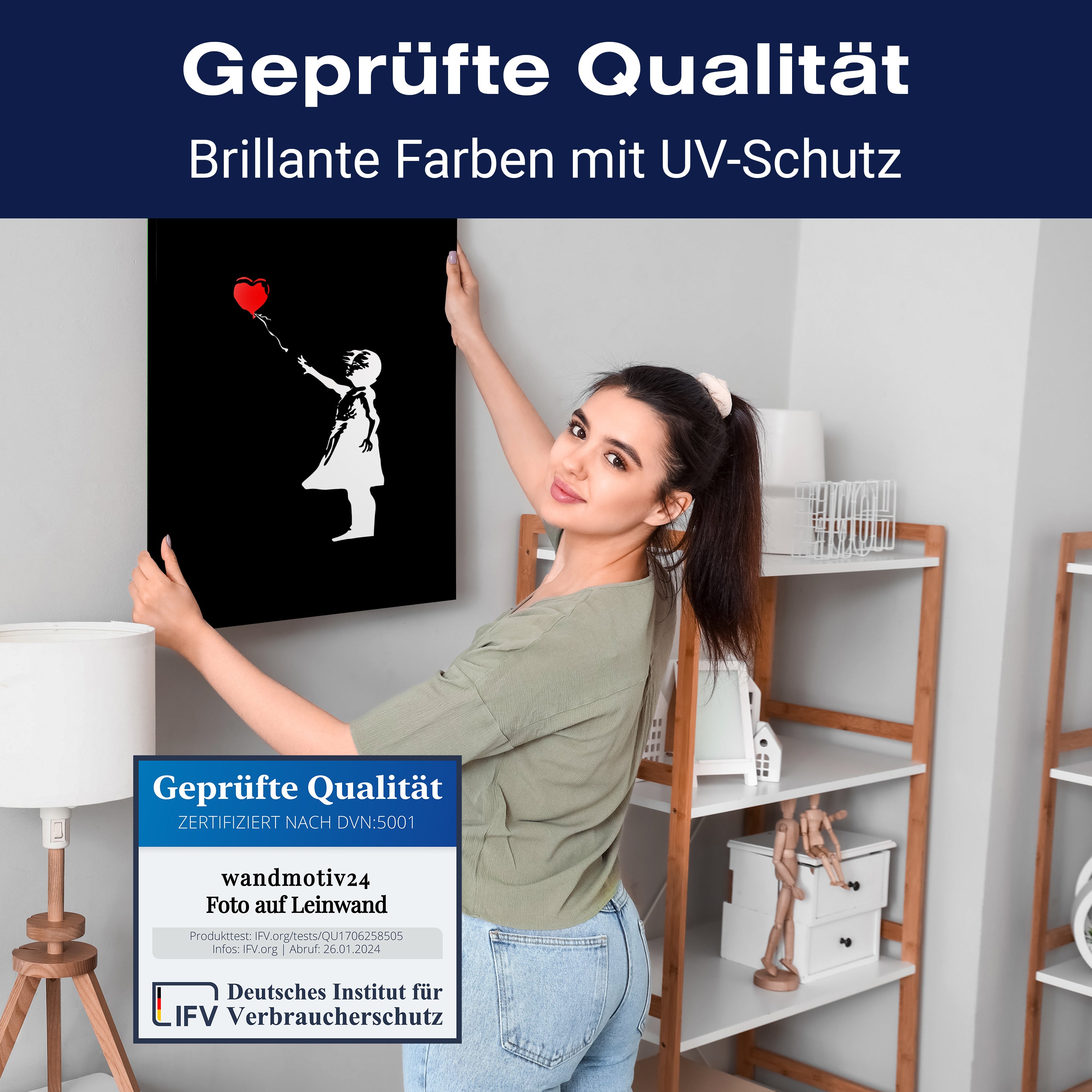 Leinwandbild Banksy Street Art M0829 kaufen - Bild 4 Leinwandbild Banksy Street Art M0829 kaufen - Bild 4