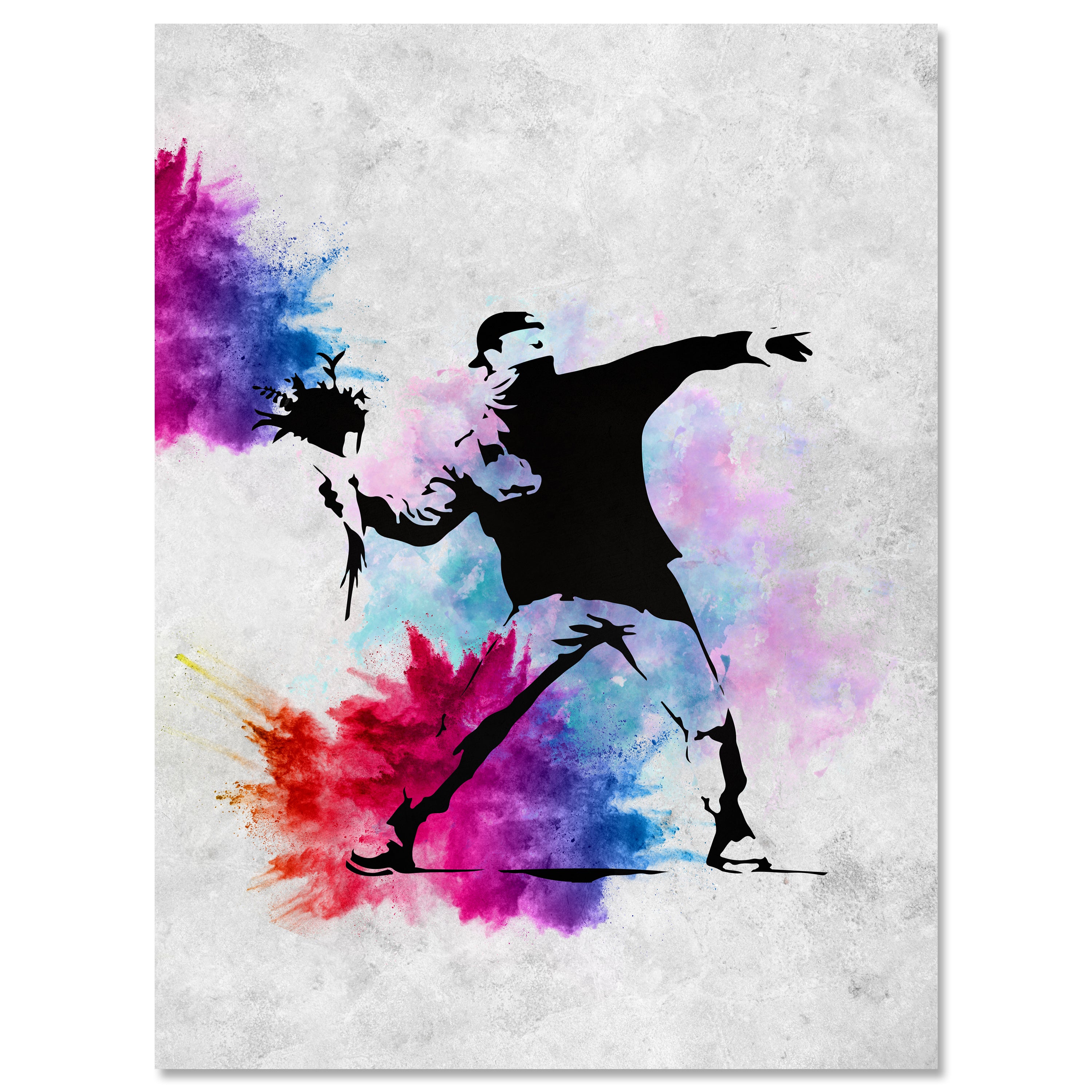 Leinwandbild Banksy Street Art M0833 kaufen - Bild 1 Leinwandbild Banksy Street Art M0833 kaufen - Bild 1