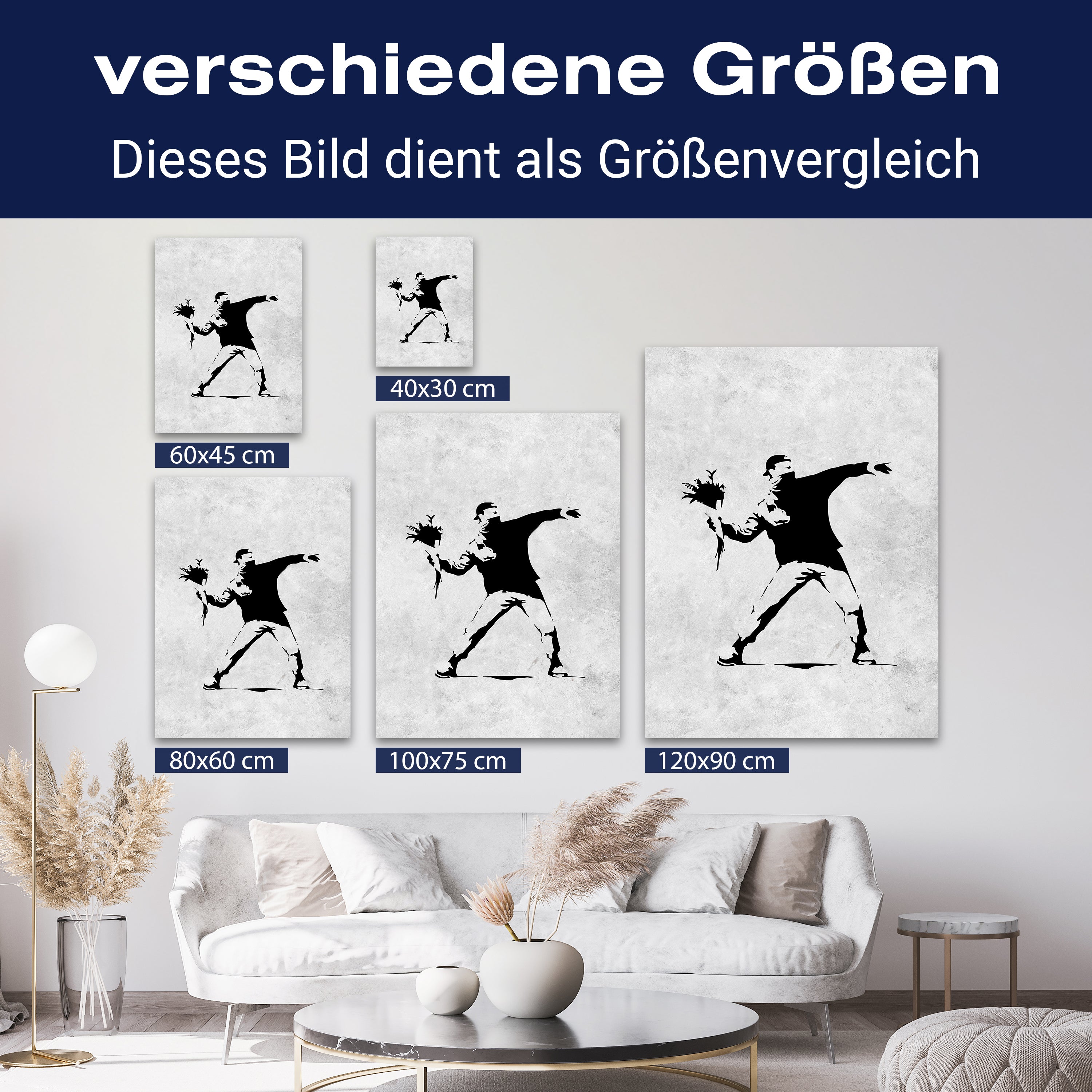 Leinwandbild Banksy Street Art M0834 kaufen - Bild 8 Leinwandbild Banksy Street Art M0834 kaufen - Bild 8