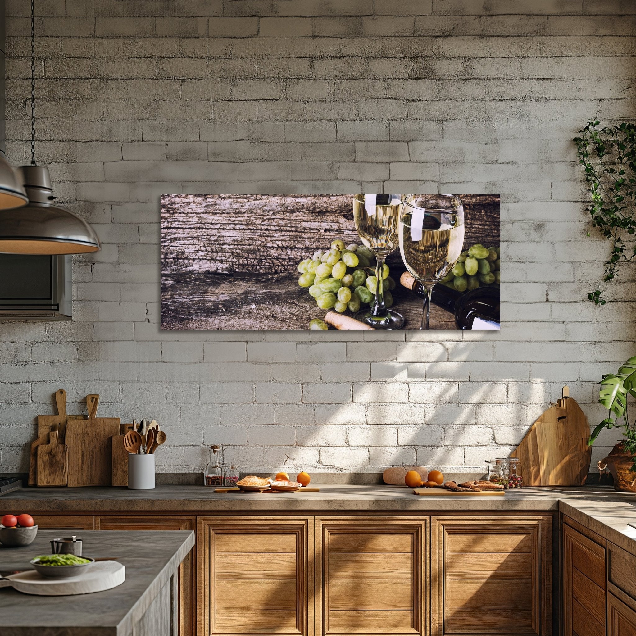 Leinwandbild alten hölzernen Hintergrund mit Gläser Weißwein M0837 kaufen - Bild 2 Leinwandbild alten hölzernen Hintergrund mit Gläser Weißwein M0837 kaufen - Bild 2