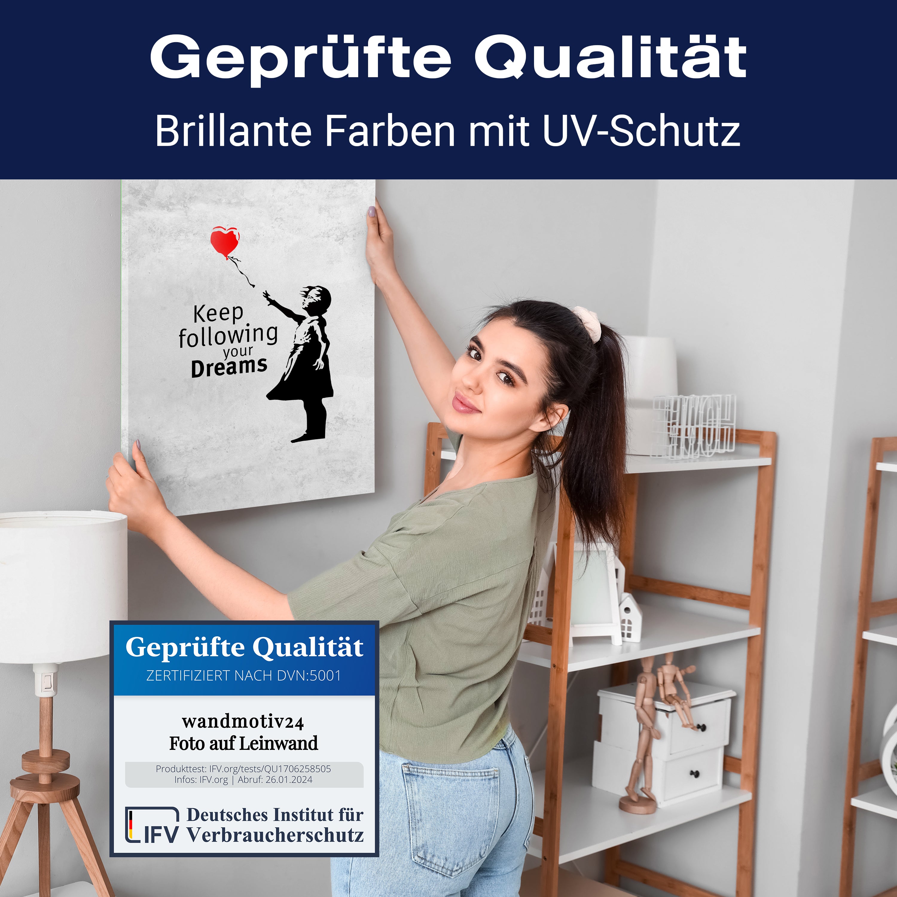 Leinwandbild Banksy Street Art M0839 kaufen - Bild 4 Leinwandbild Banksy Street Art M0839 kaufen - Bild 4