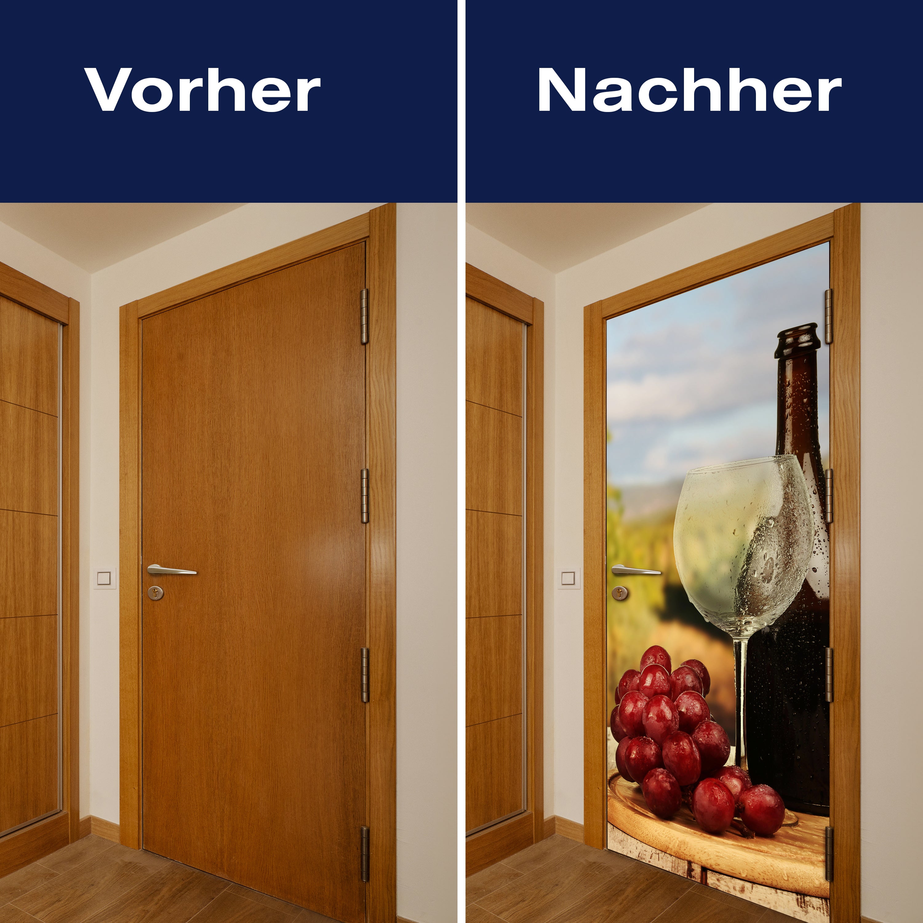 Türtapete Ein Glas Wein M0840 - Bild 10 Türtapete Ein Glas Wein M0840 - Bild 10
