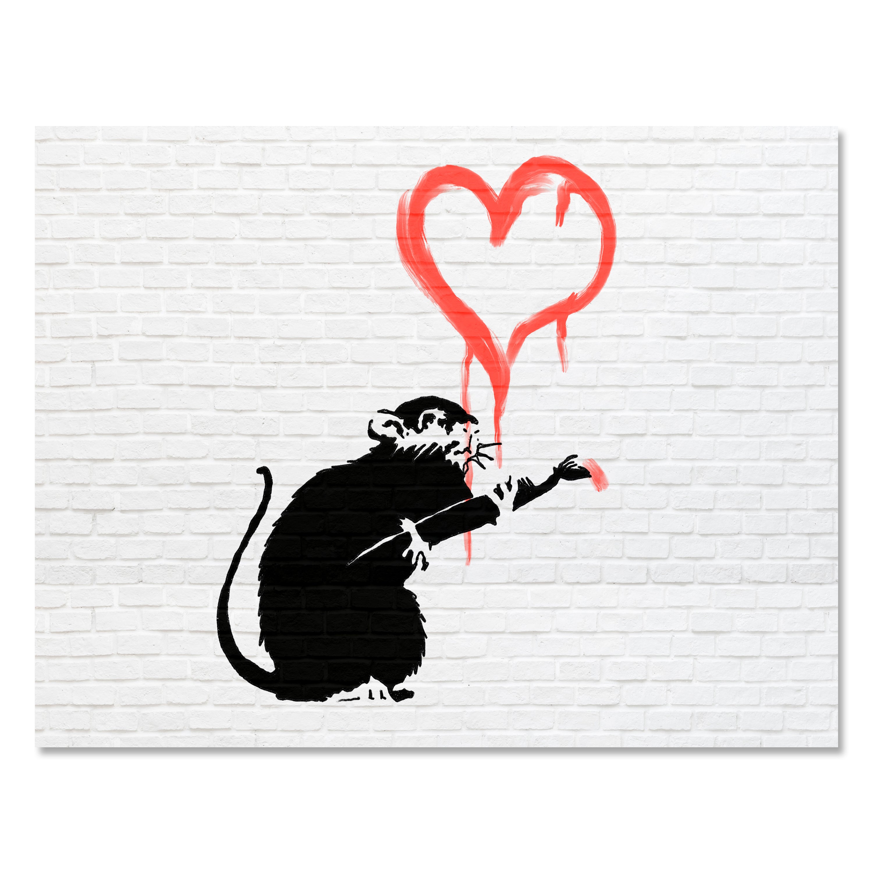Leinwandbild Banksy Street Art M0843 kaufen - Bild 1 Leinwandbild Banksy Street Art M0843 kaufen - Bild 1
