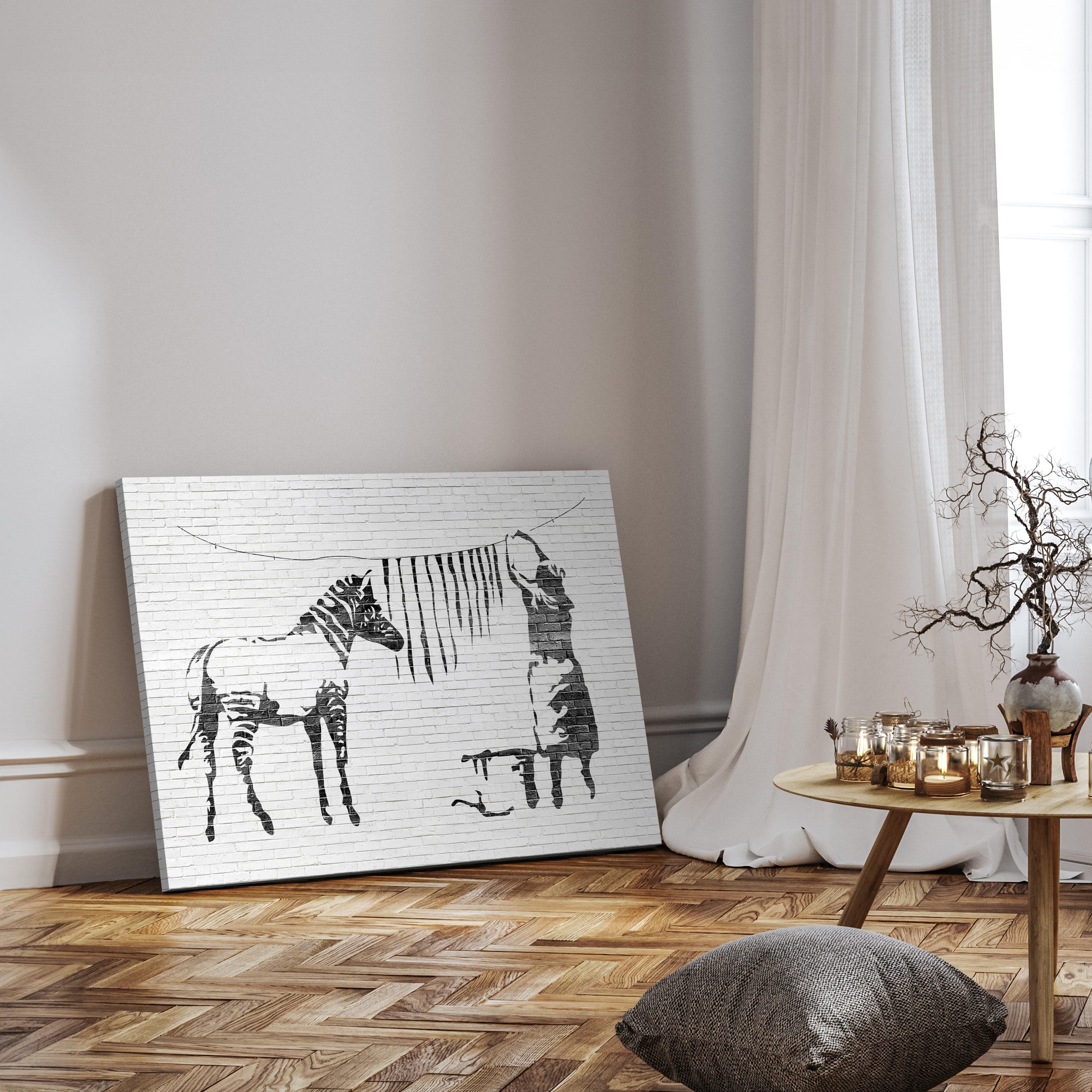 Leinwandbild Banksy Street Art M0849 kaufen - Bild 3 Leinwandbild Banksy Street Art M0849 kaufen - Bild 3