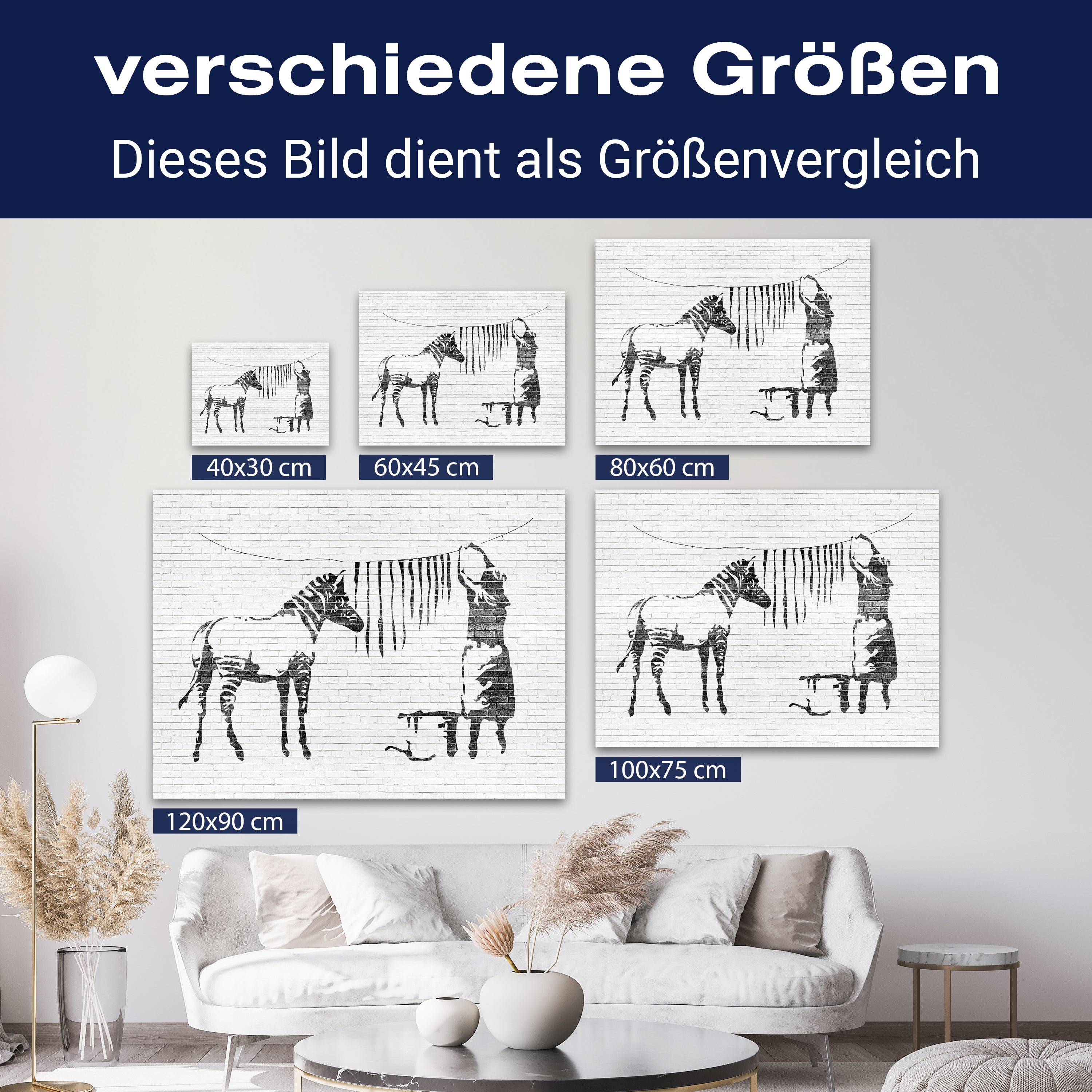 Leinwandbild Banksy Street Art M0849 kaufen - Bild 8 Leinwandbild Banksy Street Art M0849 kaufen - Bild 8