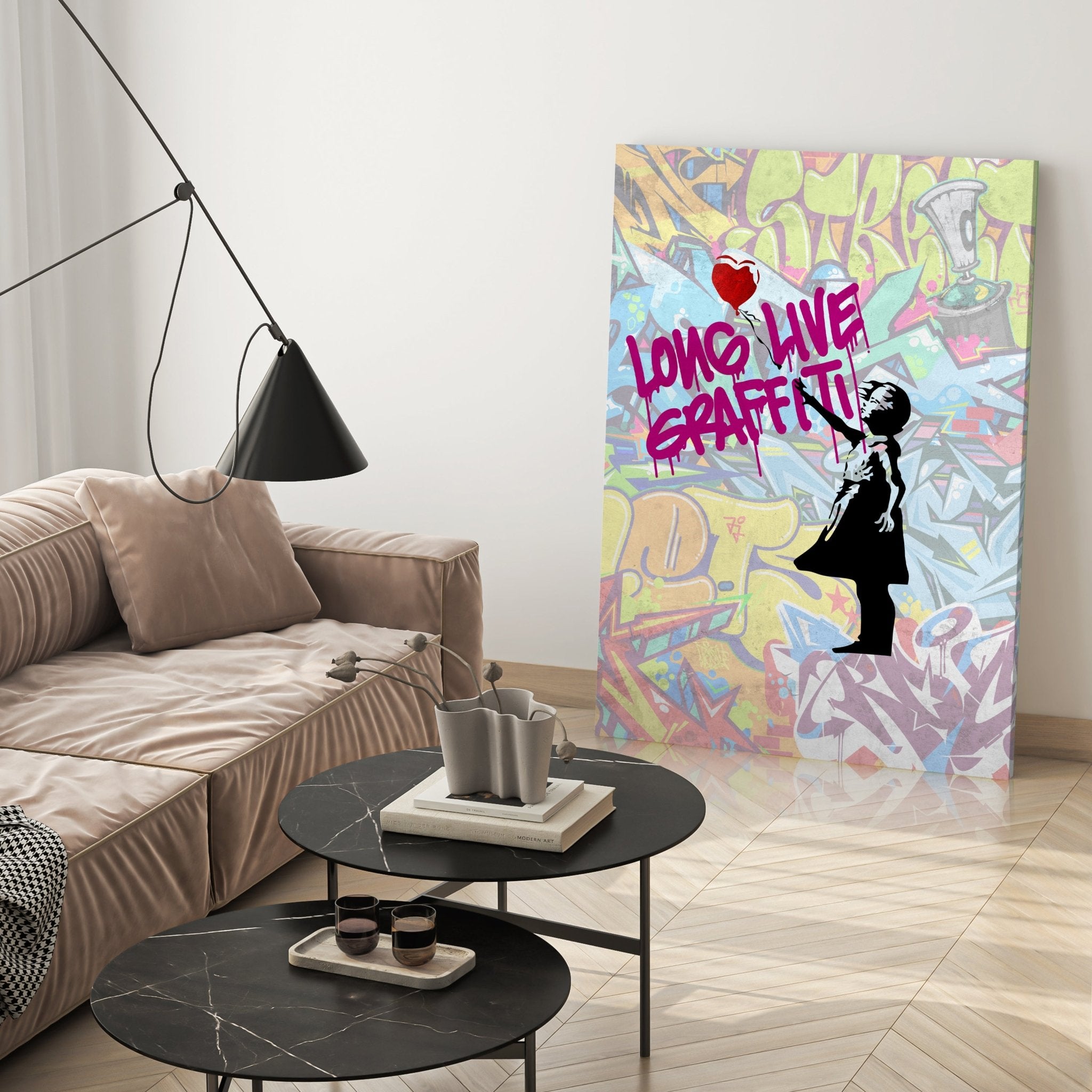 Leinwandbild Banksy Street Art M0850 kaufen - Bild 3 Leinwandbild Banksy Street Art M0850 kaufen - Bild 3