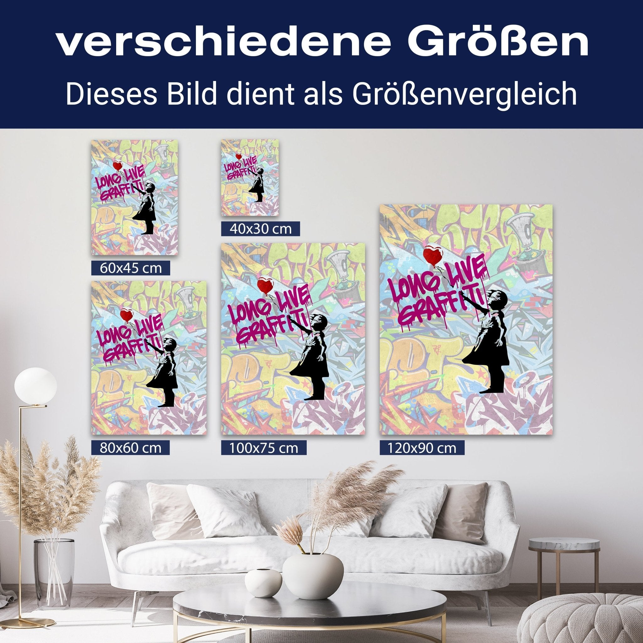 Leinwandbild Banksy Street Art M0850 kaufen - Bild 8 Leinwandbild Banksy Street Art M0850 kaufen - Bild 8