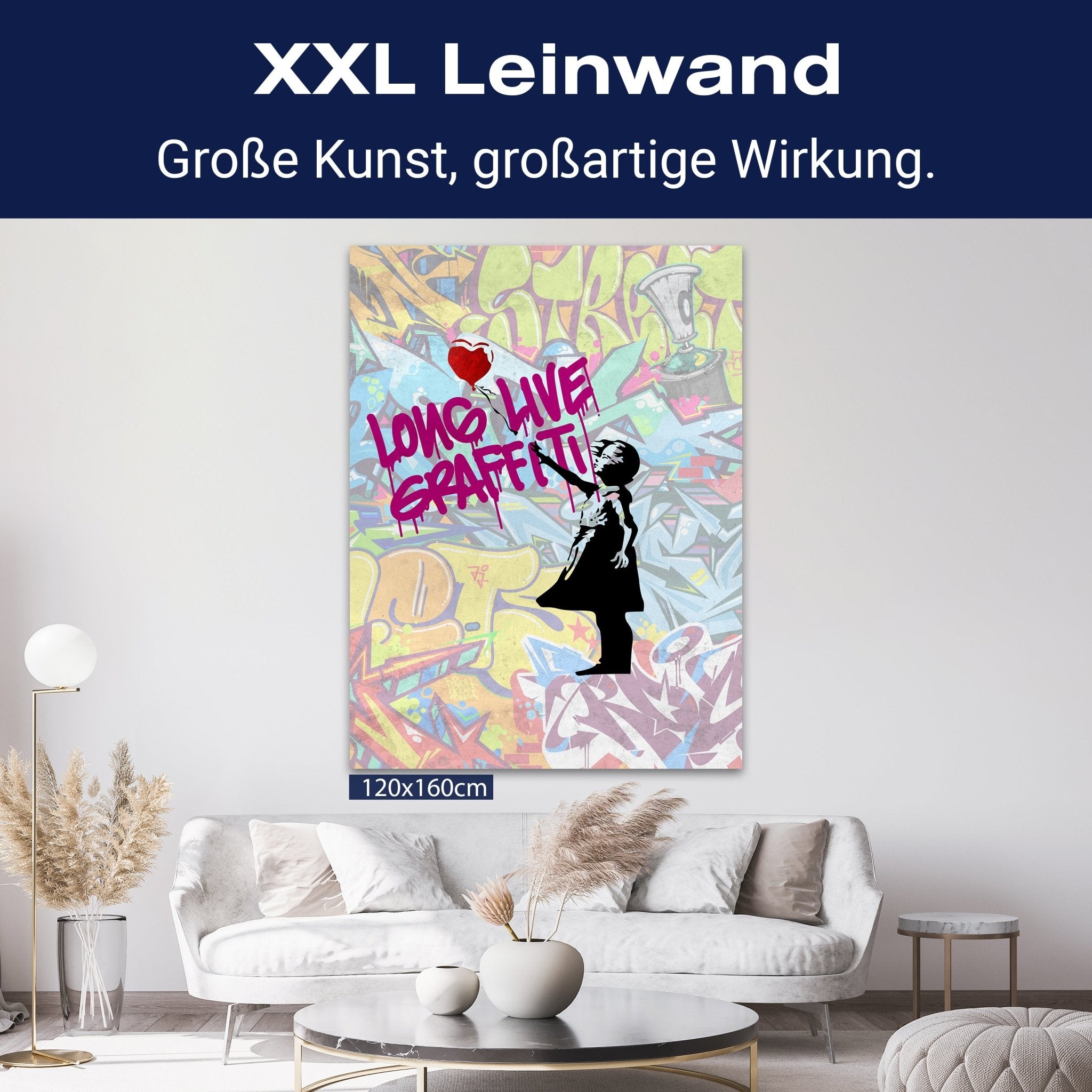 Leinwandbild Banksy Street Art M0850 kaufen - Bild 9 Leinwandbild Banksy Street Art M0850 kaufen - Bild 9