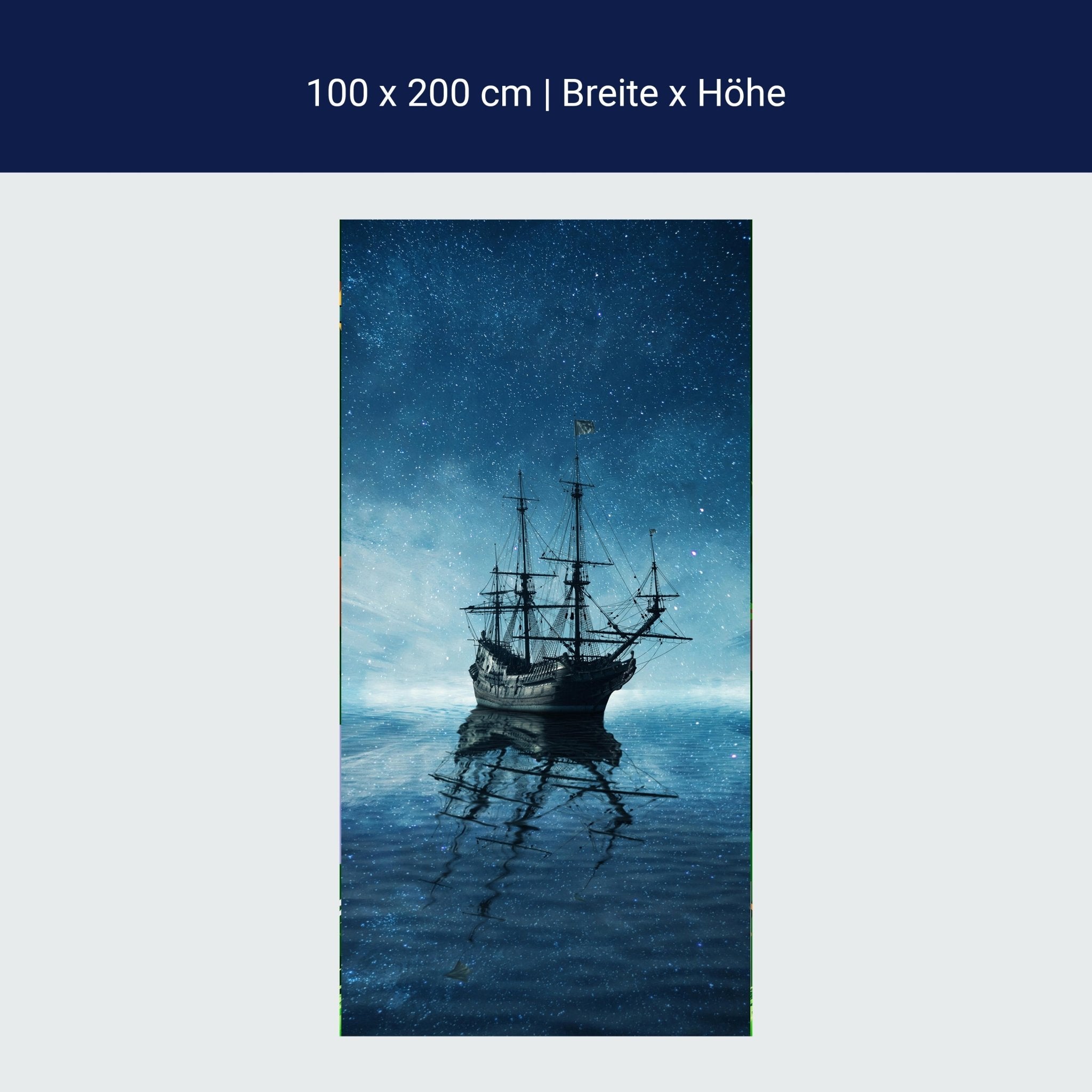 Türtapete Geisterpiratenschiff M0858 Türtapete Geisterpiratenschiff M0858