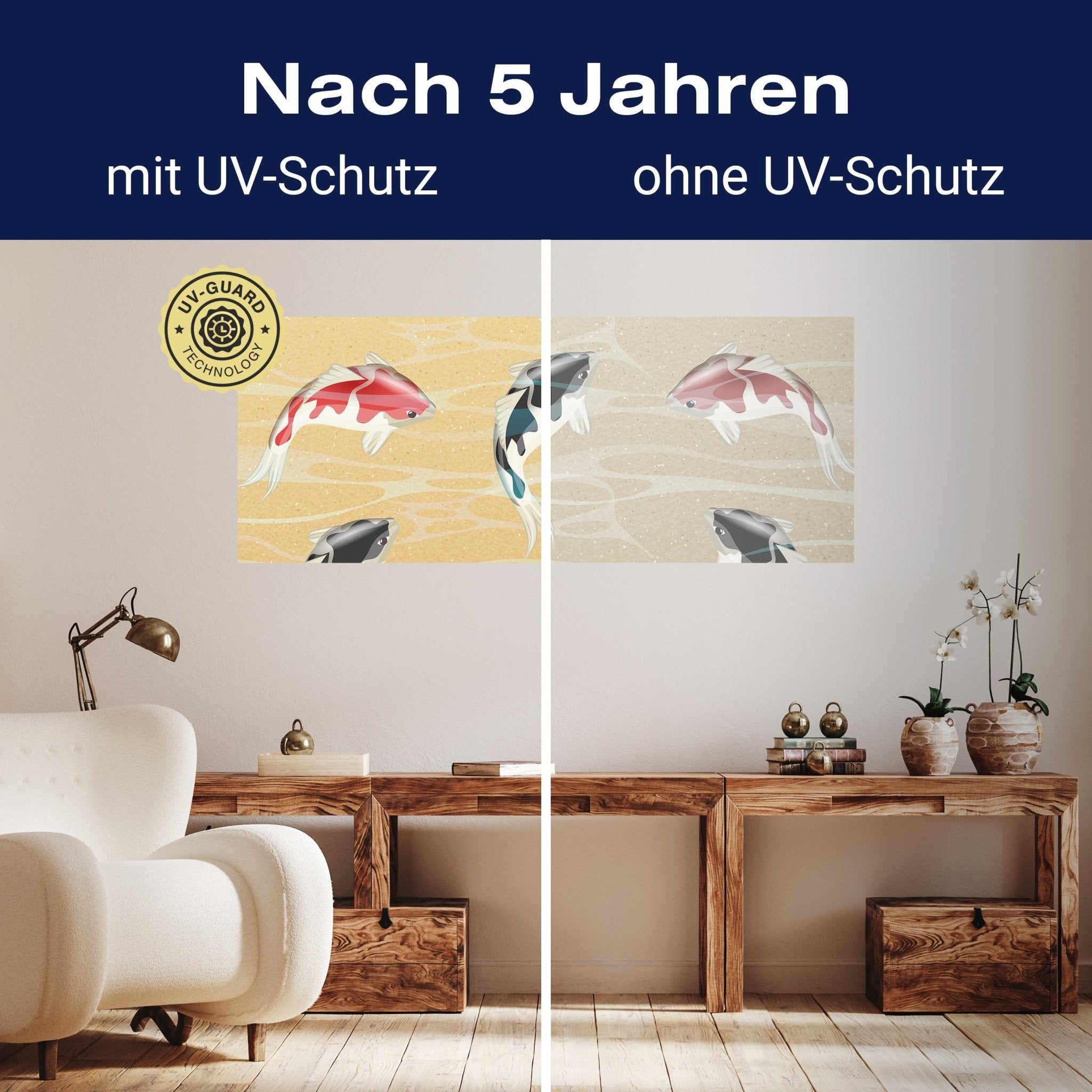 Leinwandbild japanische koi fische M0860 kaufen - Bild 9 Leinwandbild japanische koi fische M0860 kaufen - Bild 9