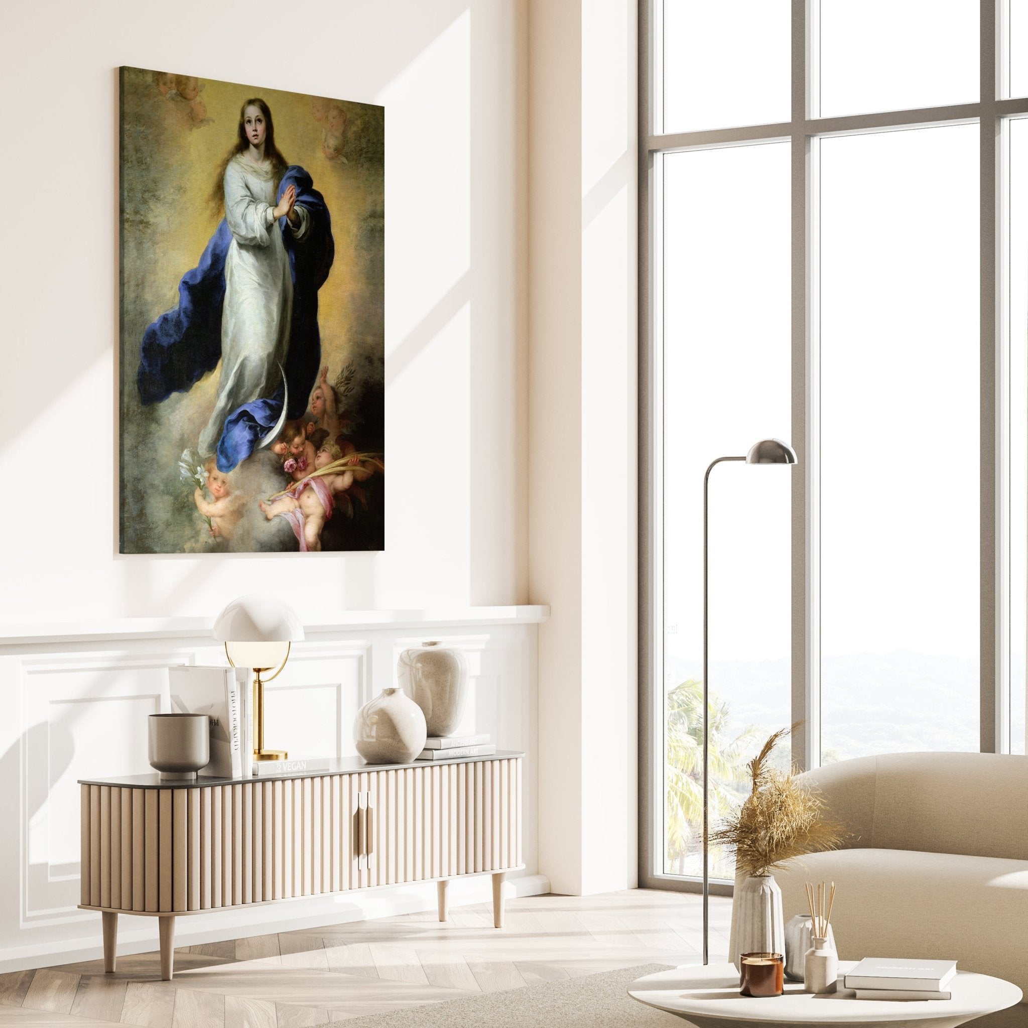 Leinwandbild unbefleckte Empfängnis M0867 kaufen - Bild 2 Leinwandbild unbefleckte Empfängnis M0867 kaufen - Bild 2