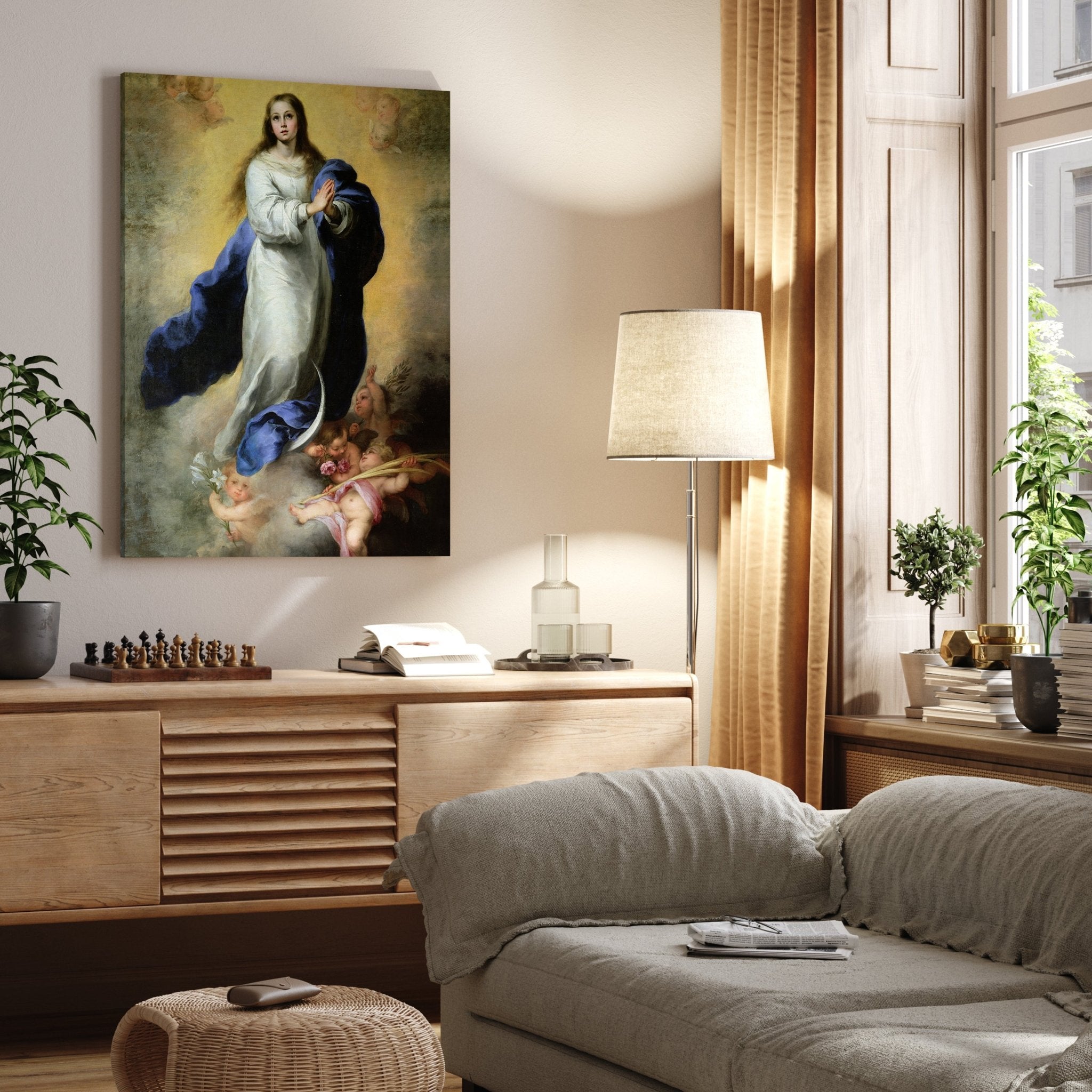 Leinwandbild unbefleckte Empfängnis M0867 kaufen - Bild 4 Leinwandbild unbefleckte Empfängnis M0867 kaufen - Bild 4