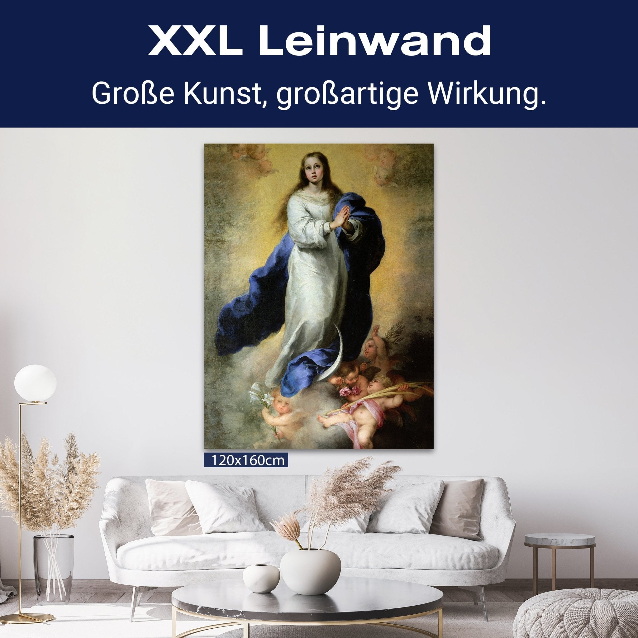 Leinwandbild unbefleckte Empfängnis M0867 kaufen - Bild 9 Leinwandbild unbefleckte Empfängnis M0867 kaufen - Bild 9